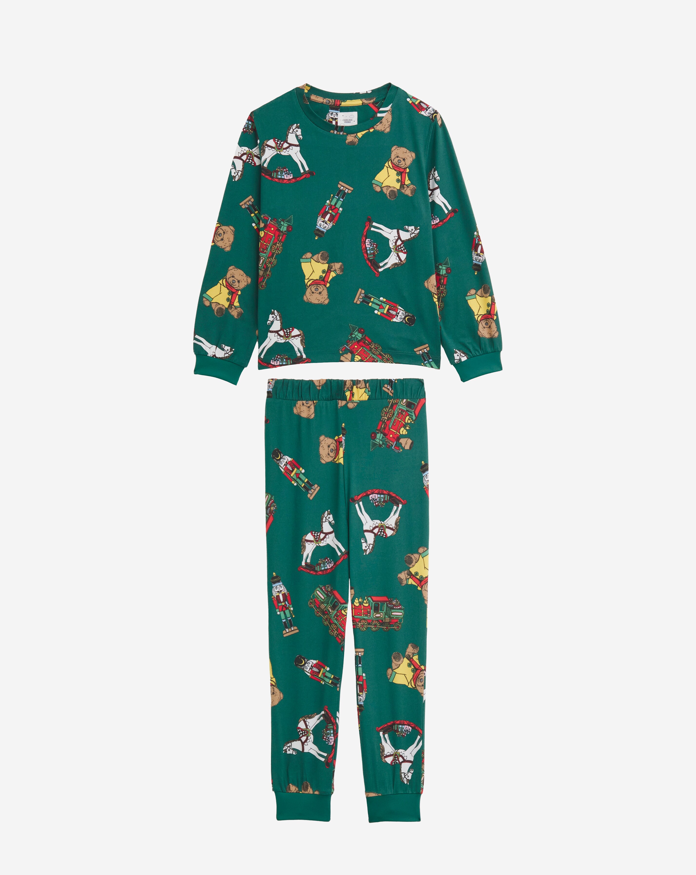 Chelsea Peers Jersey Christmas Crew Kids Pyjama Set - Family Pyjamas