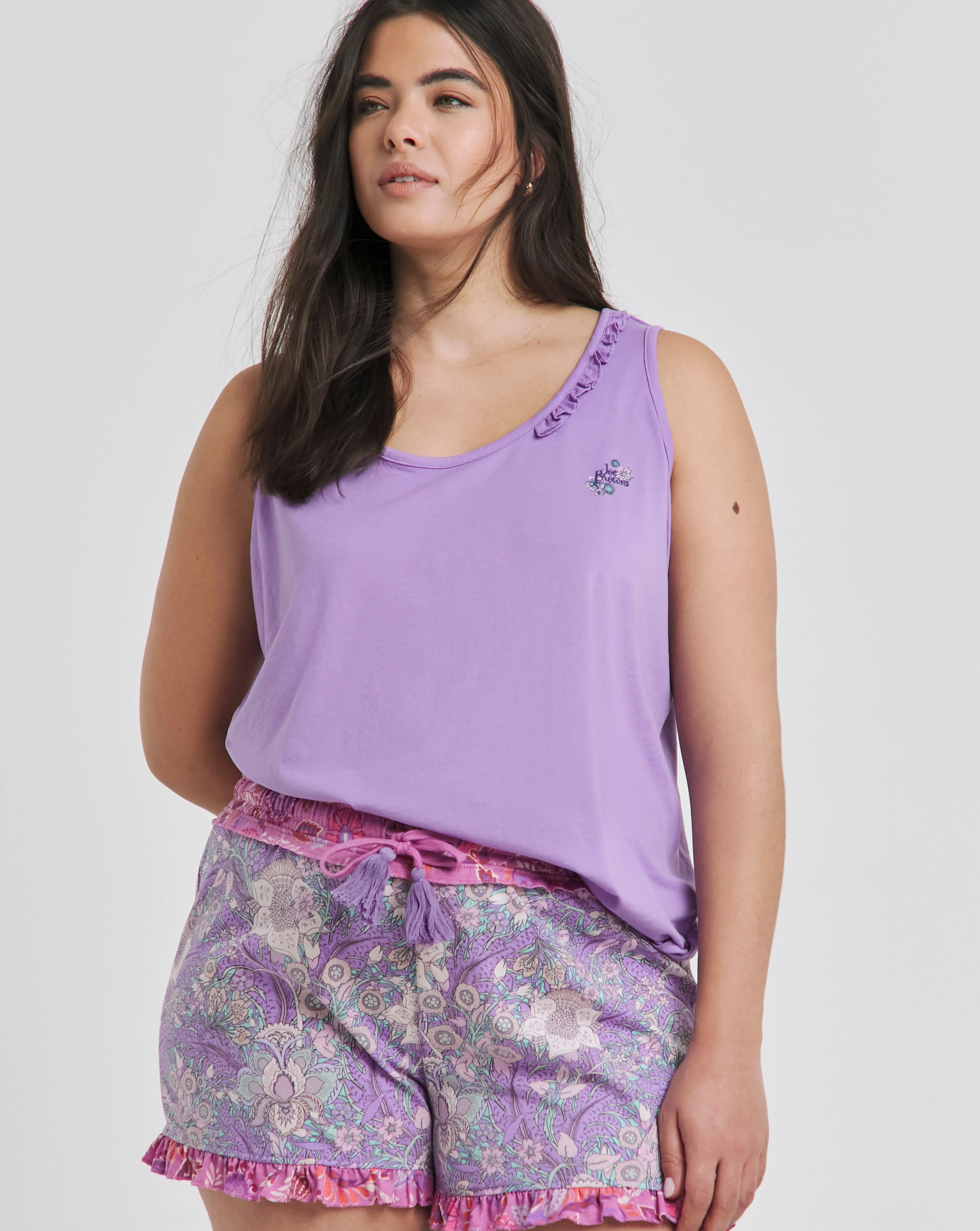 Joe Browns Jersey Short Pyjama Set Floral Print 1 56867-joe-browns-jersey-short-pyjama-set-floral-print-1.webp