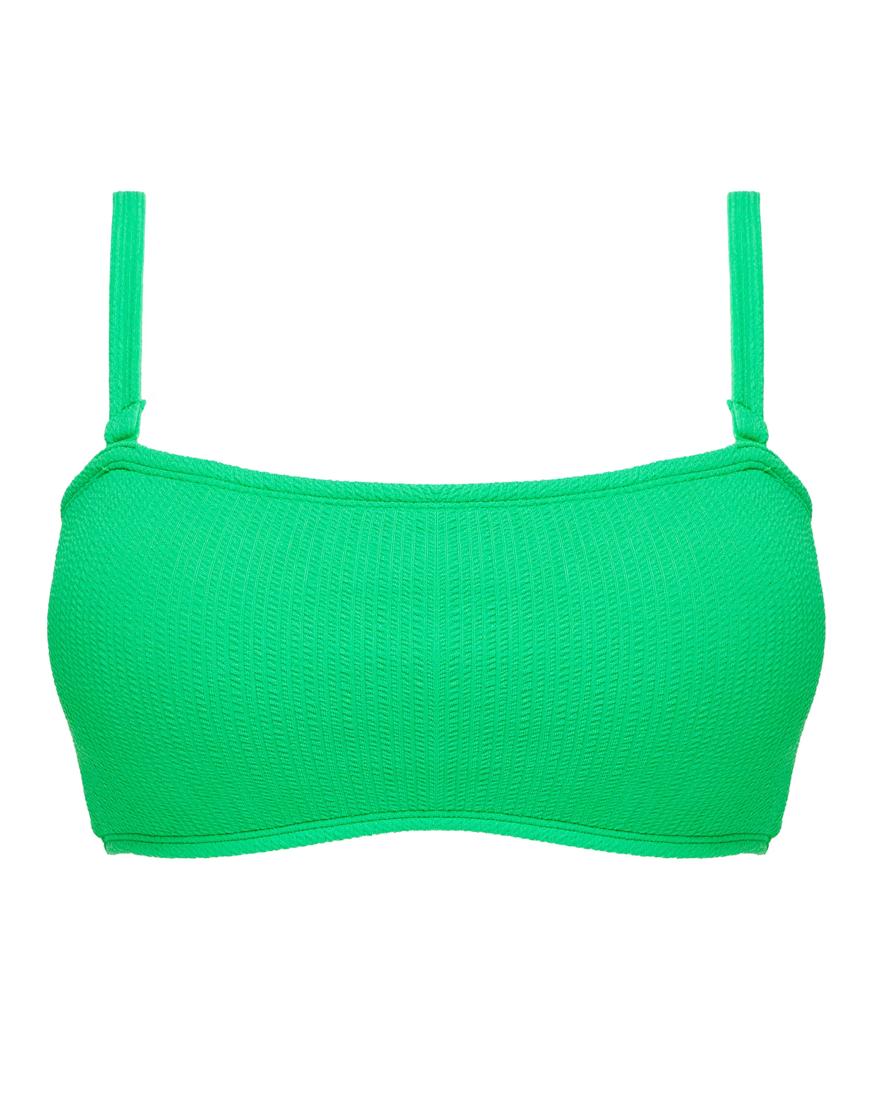 Mix and Match Crinkle Bandeau Bikini Top and Scrunchie