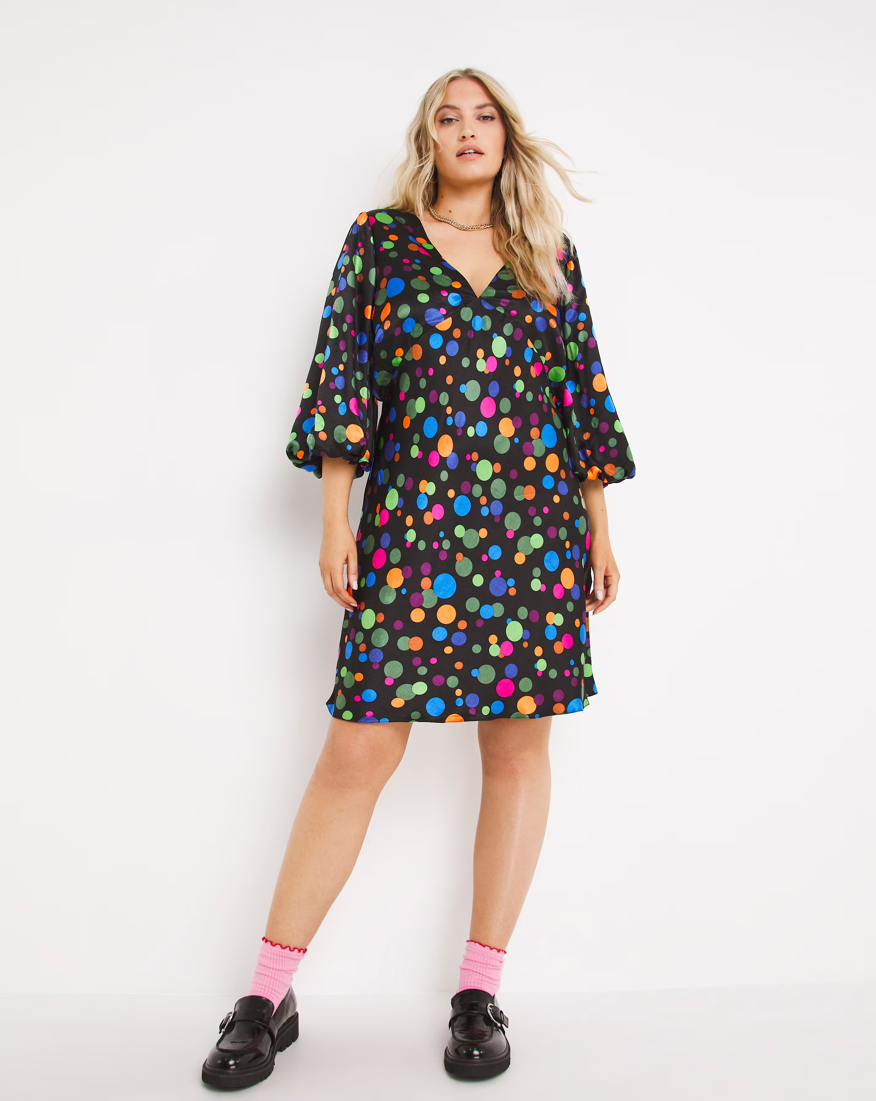 58241-nobody-x27-s-child-sierra-disco-spot-mini-dress-1.webp
