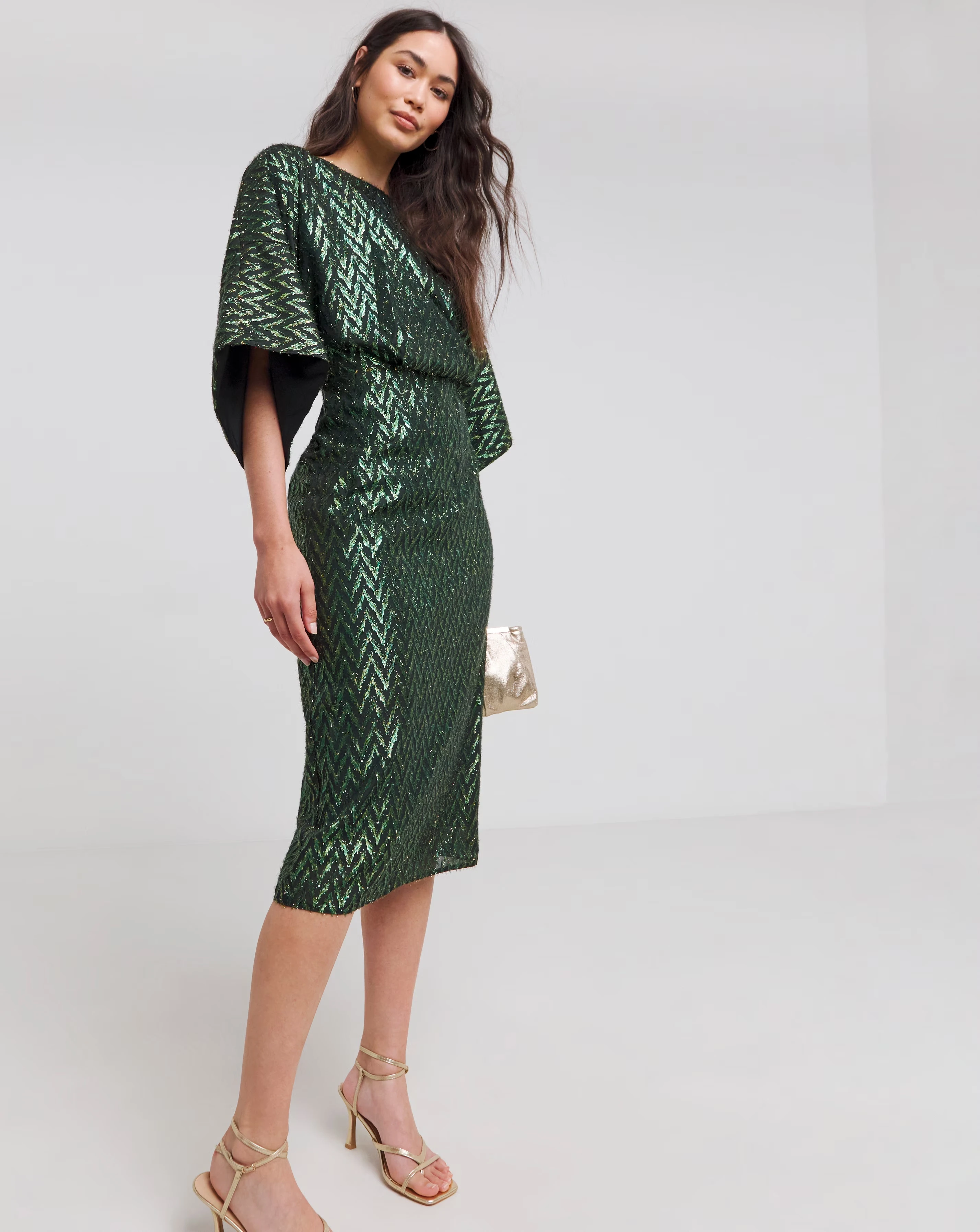 60500-joanna-hope-metallic-chevron-midi-dress-1.webp
