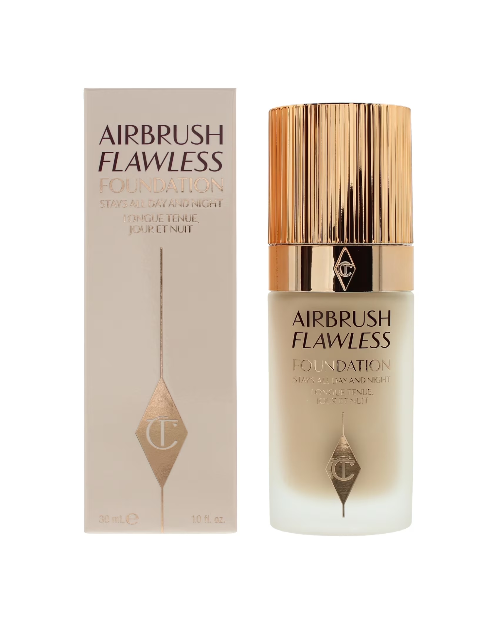 Charlotte Tilbury Airbrush Flawless Stays All Day 4 Neutral Foundation 30ml