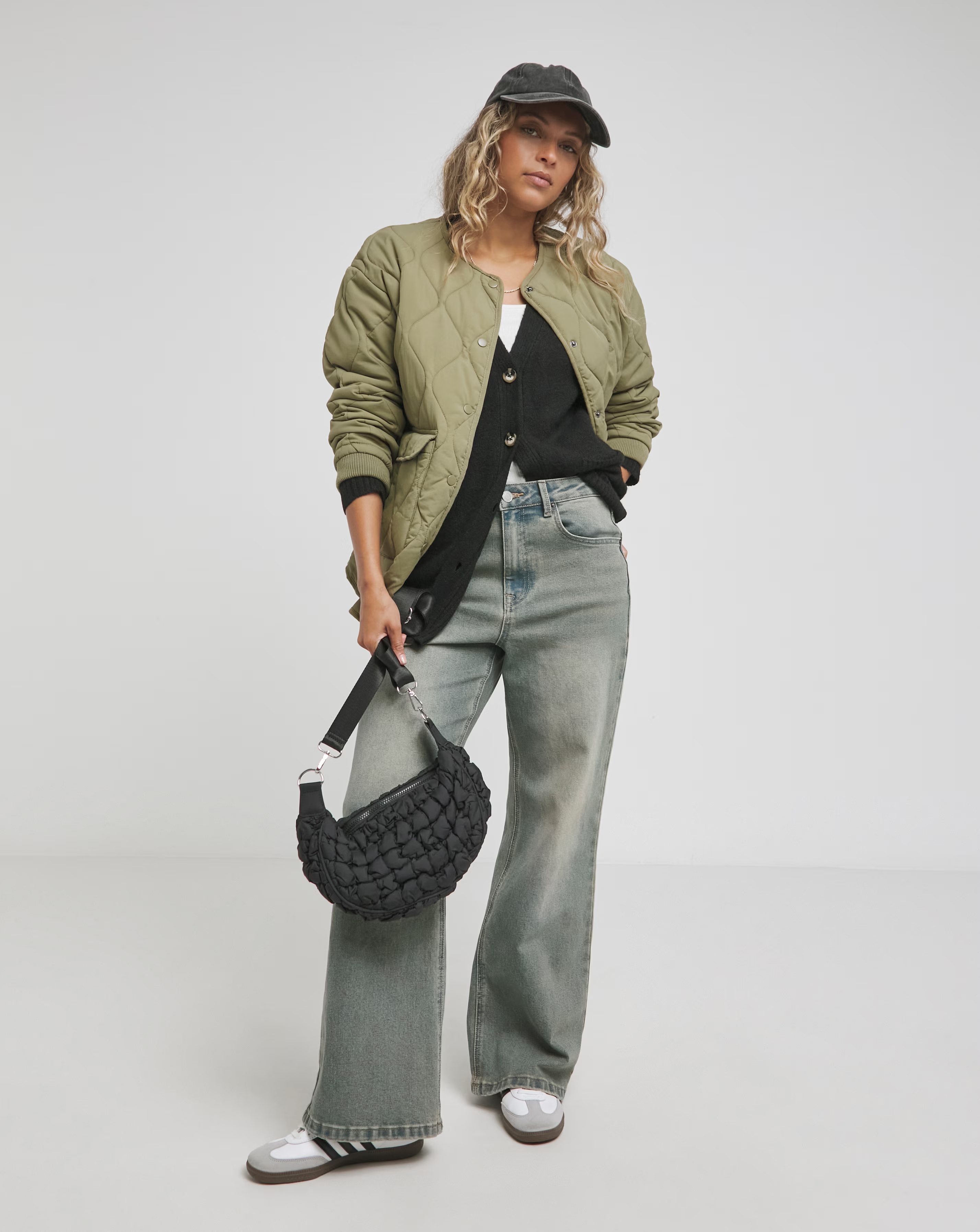 61553-khaki-round-neck-quilted-jacket-1.webp