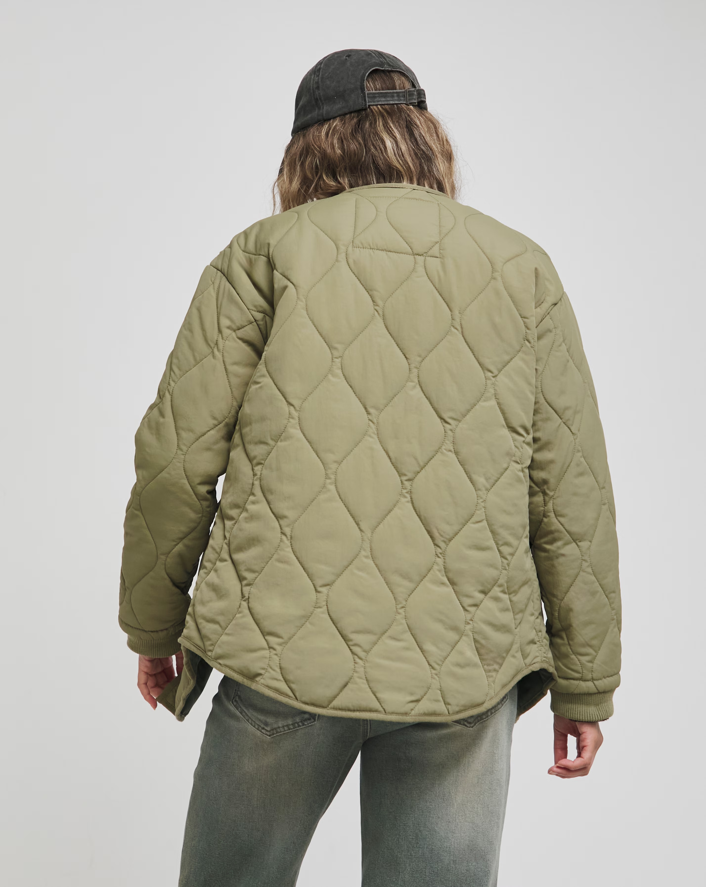 61553-khaki-round-neck-quilted-jacket-1.webp