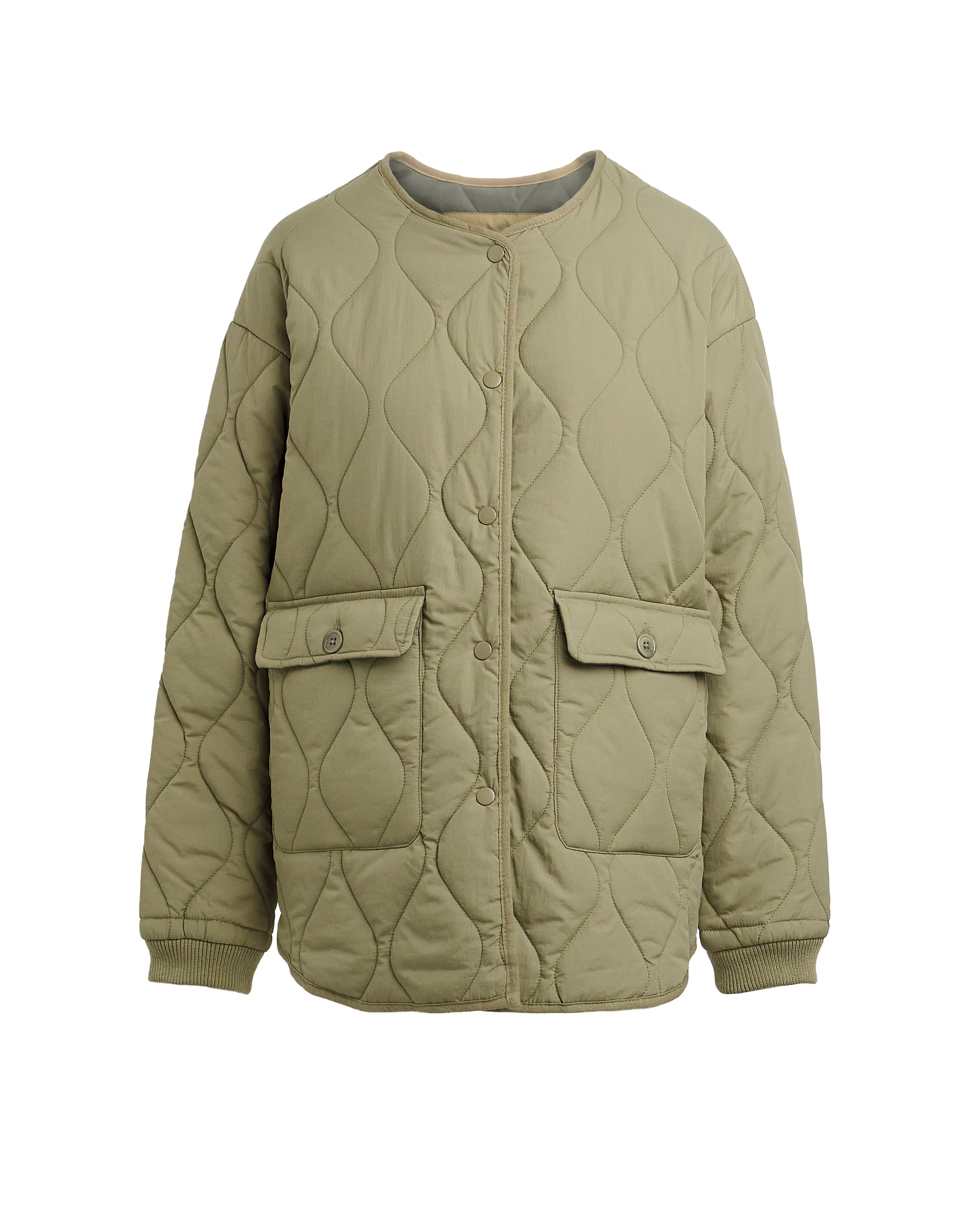 61553-khaki-round-neck-quilted-jacket-1.webp