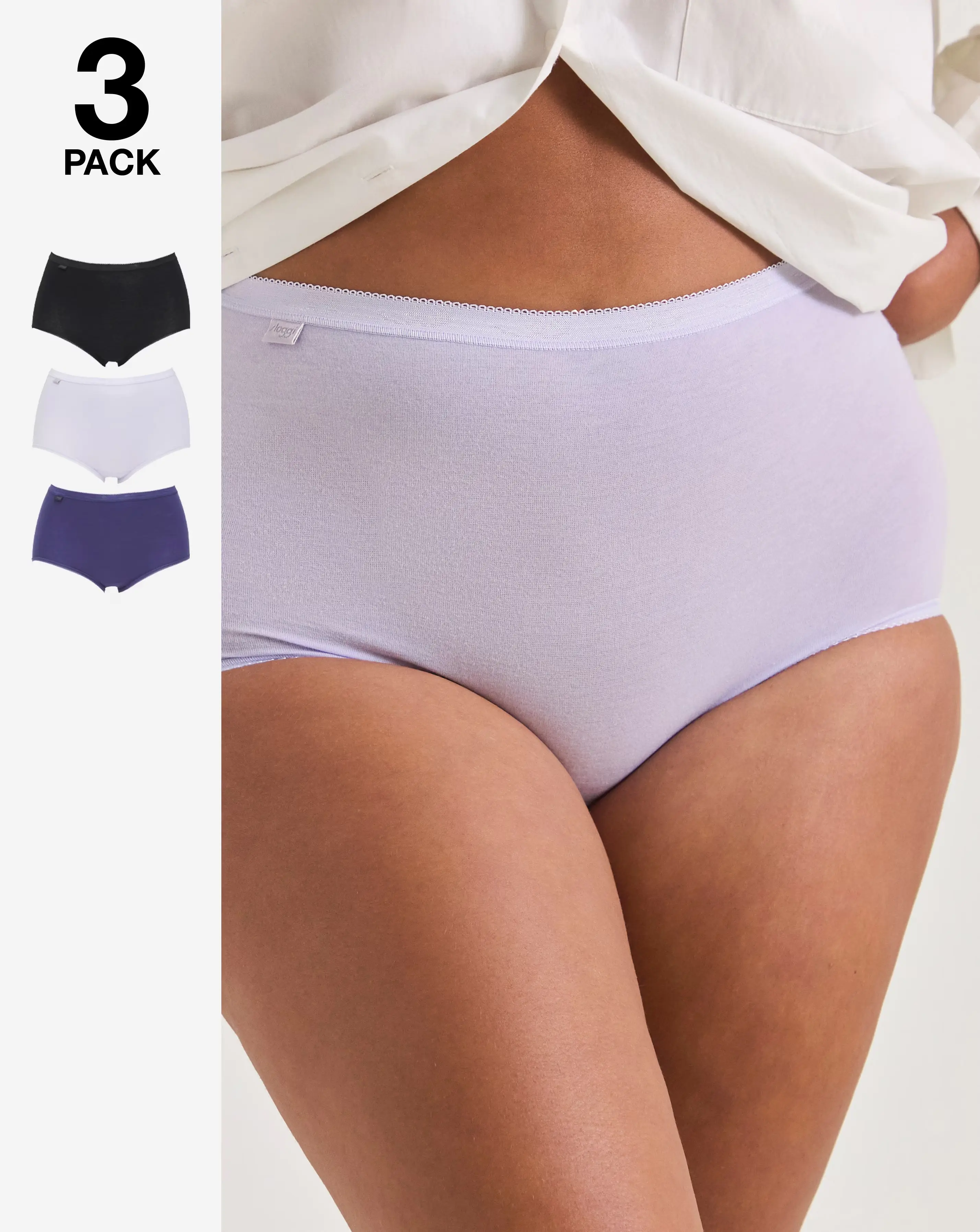 66176-sloggi-3-pack-basic-maxi-knickers-lilac-navy-black-1.webp