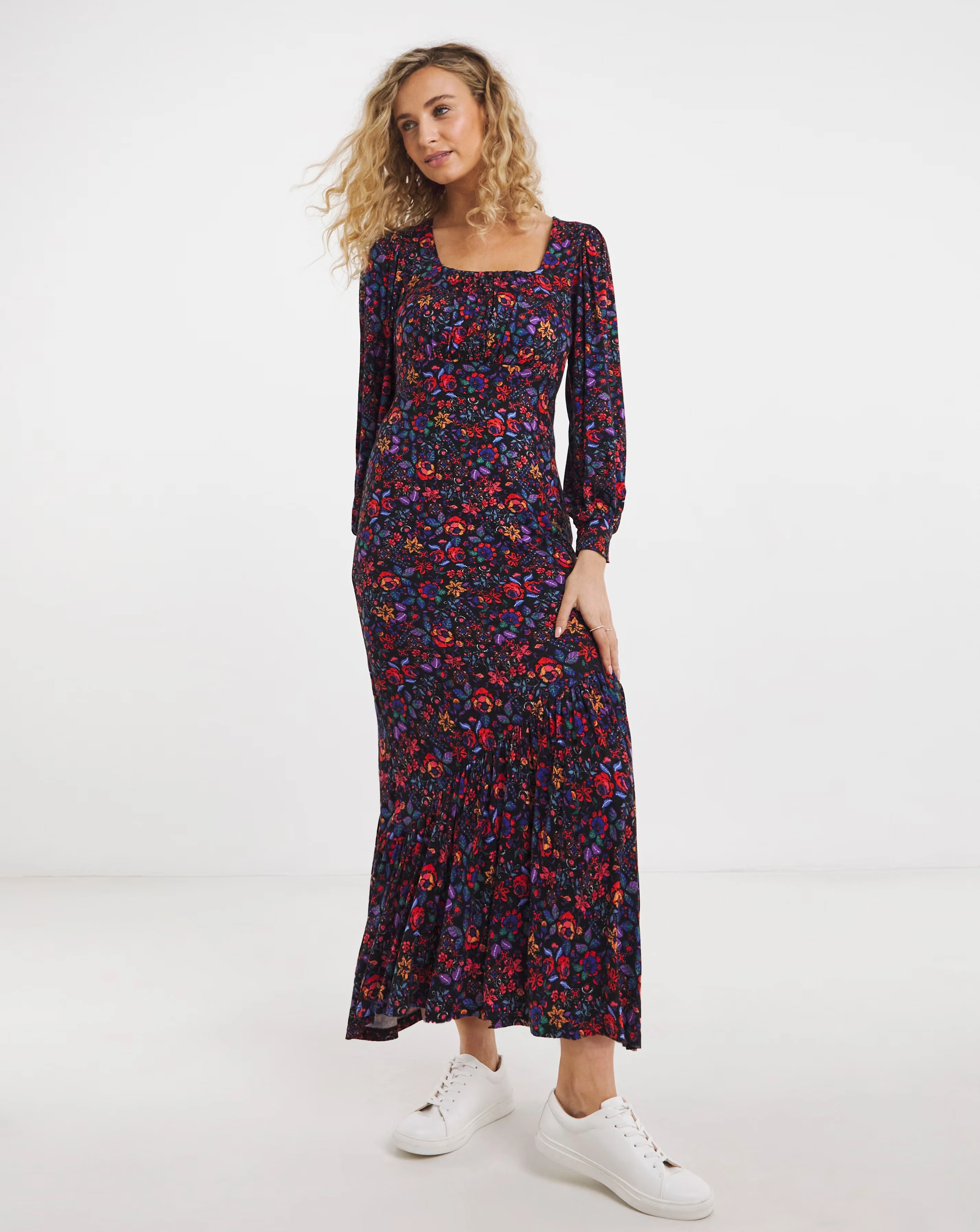 Joe Browns Lola Floral Jersey Maxi Dress