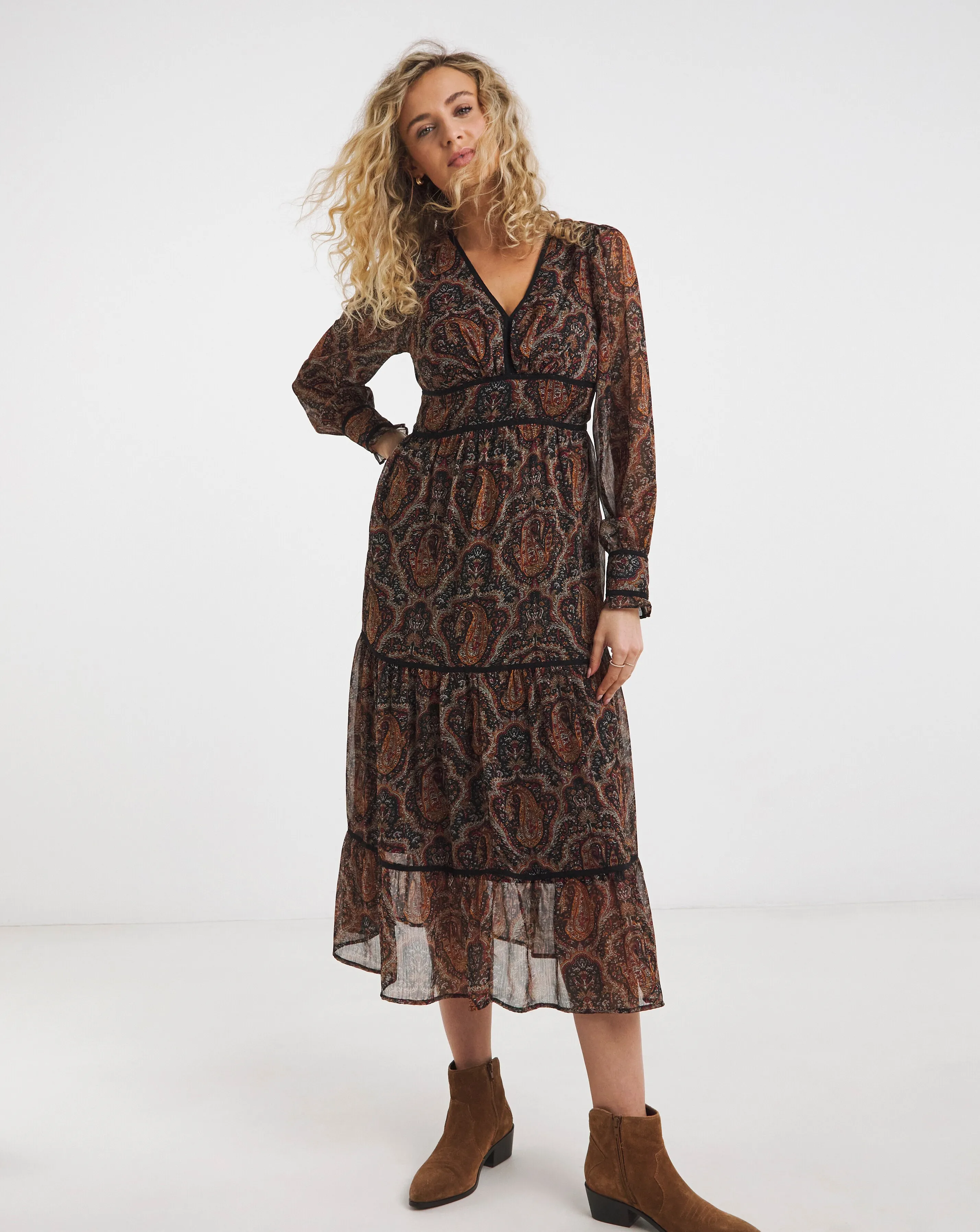 Joe Browns Stunning Must Have Paisley Midaxi Dress