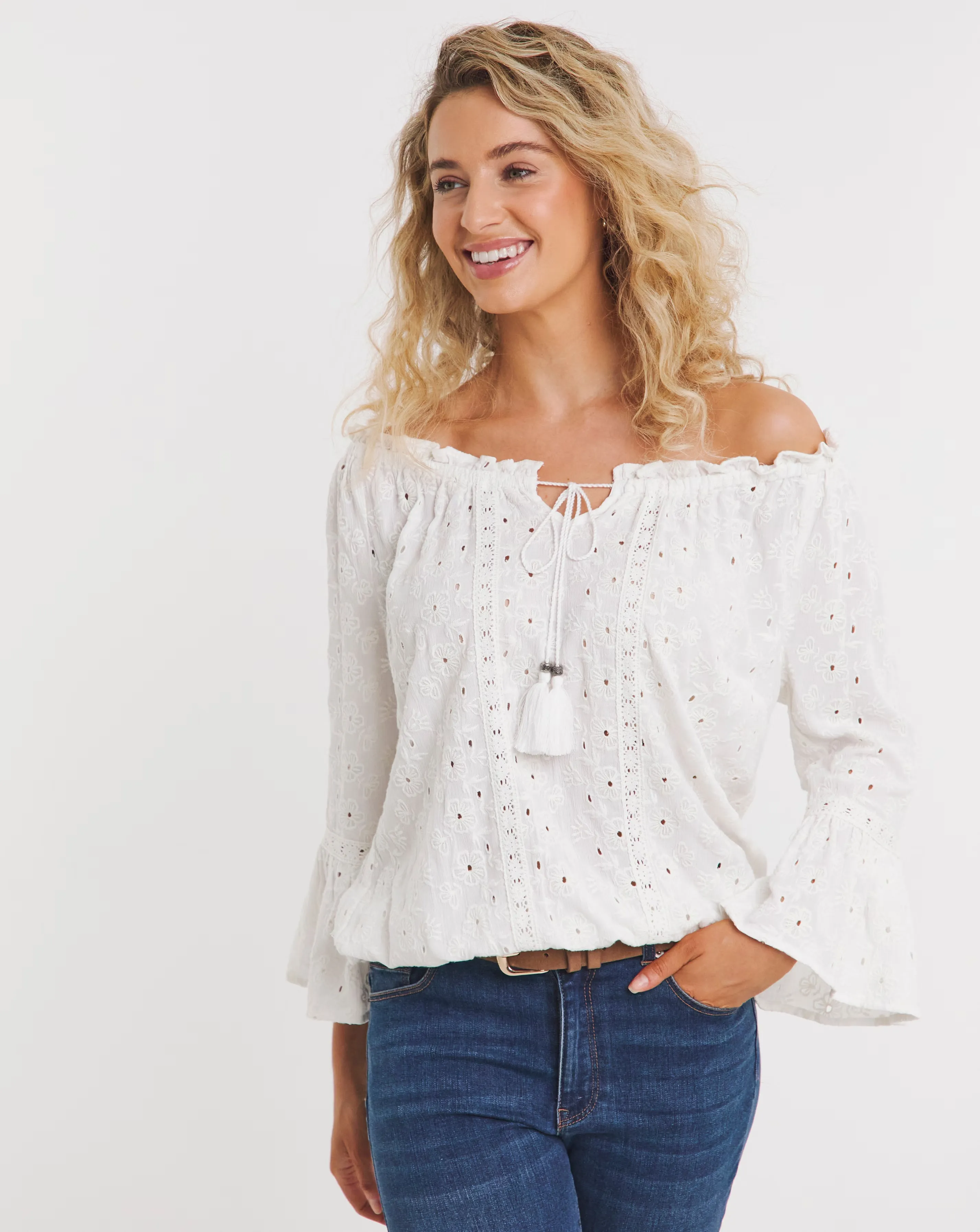 Joe Browns Summer Broderie Top