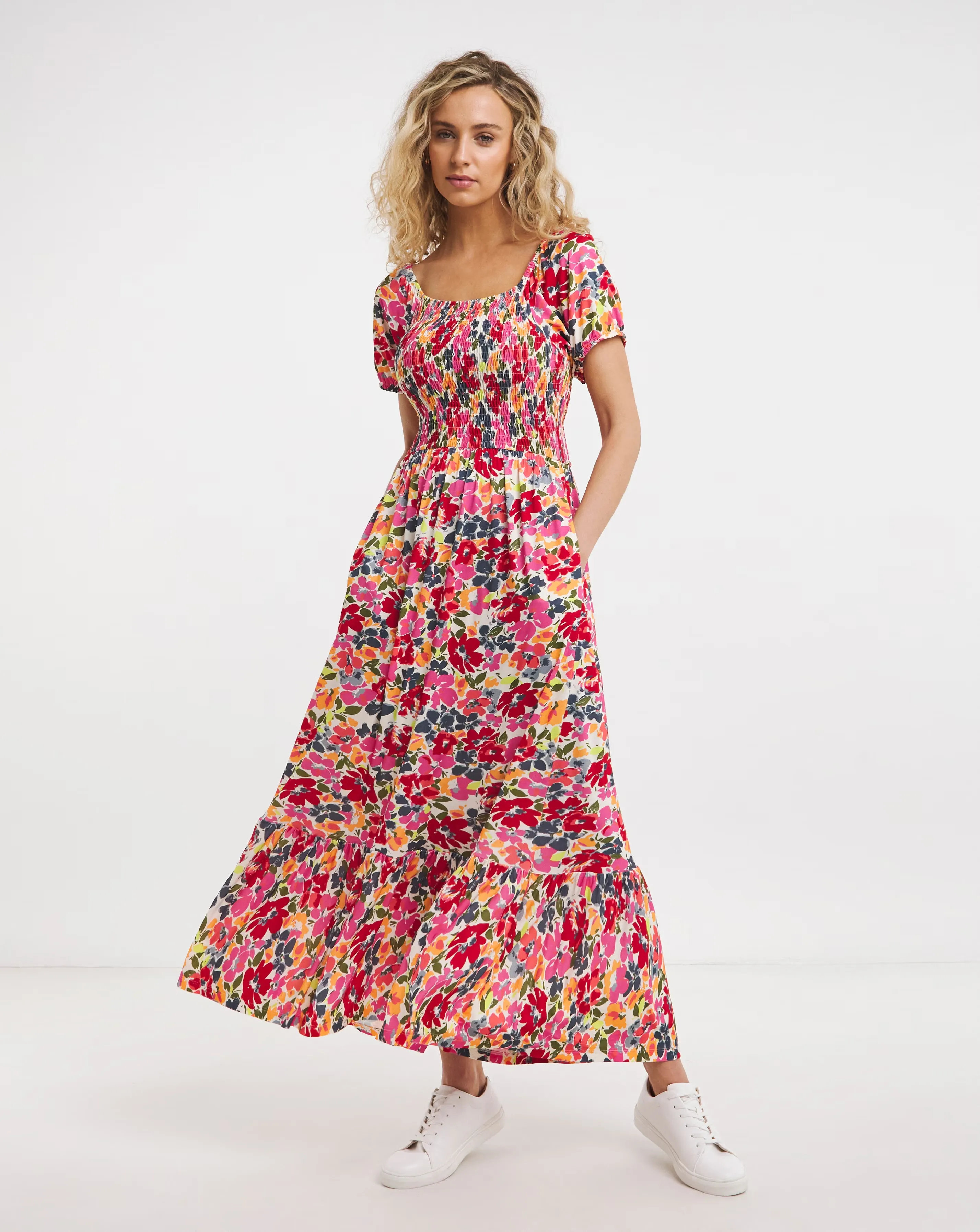 Joe Browns Shirred Jersey Dress 1 67663-joe-browns-shirred-jersey-dress-1.webp