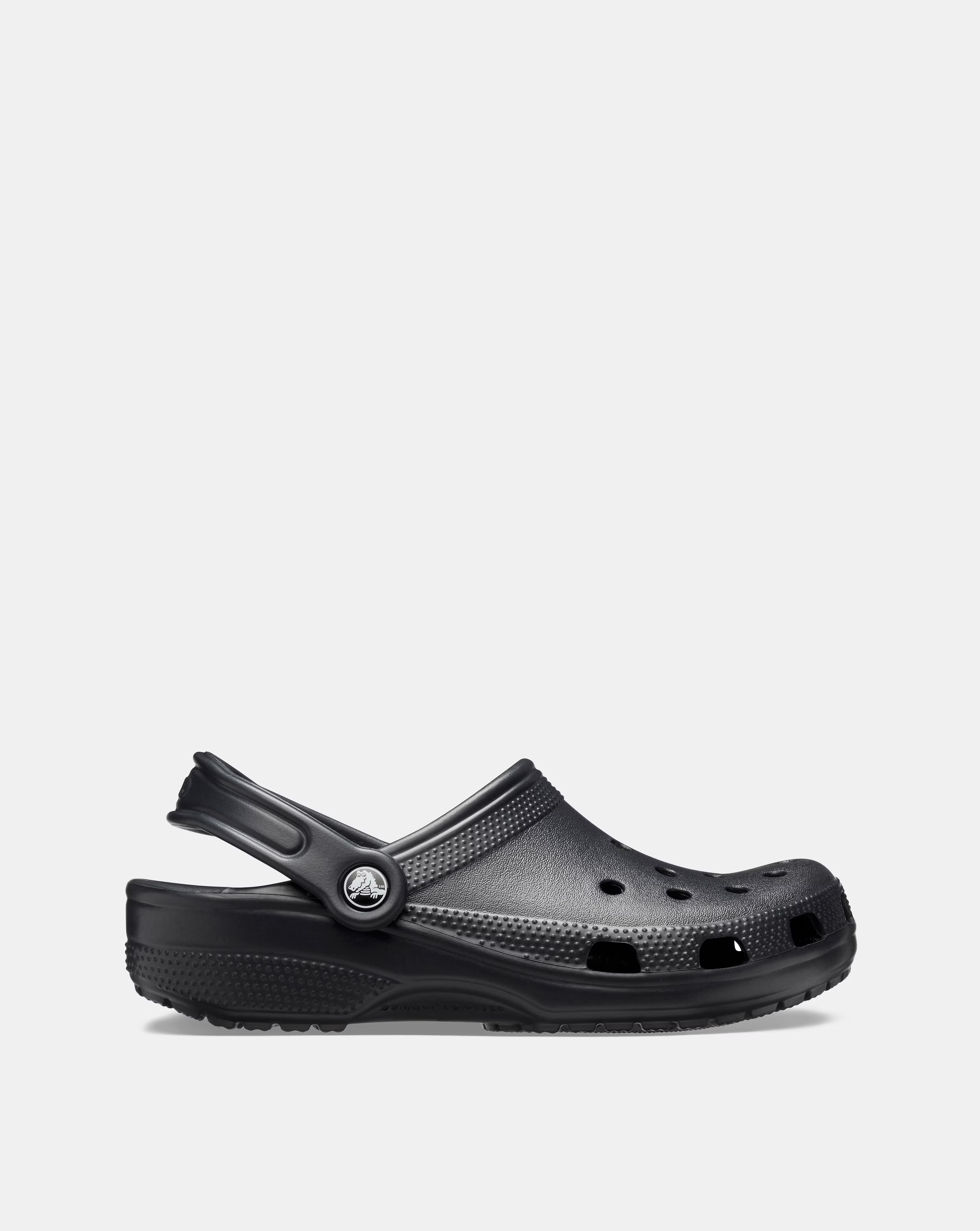 Crocs Black Classic Clog -Standard Fit (D)