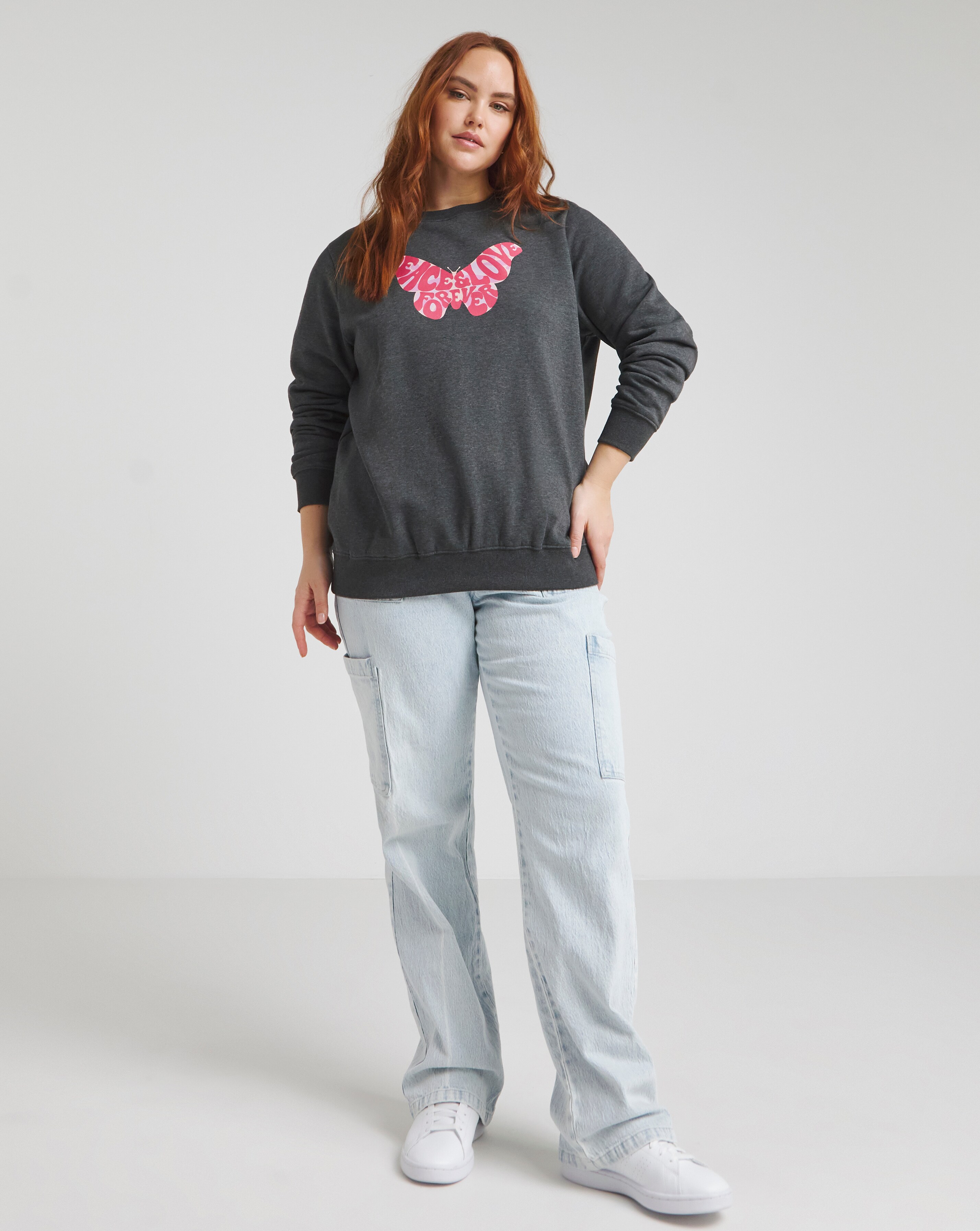 69606-charcoal-marl-butterfly-slogan-sweatshirt-1.webp