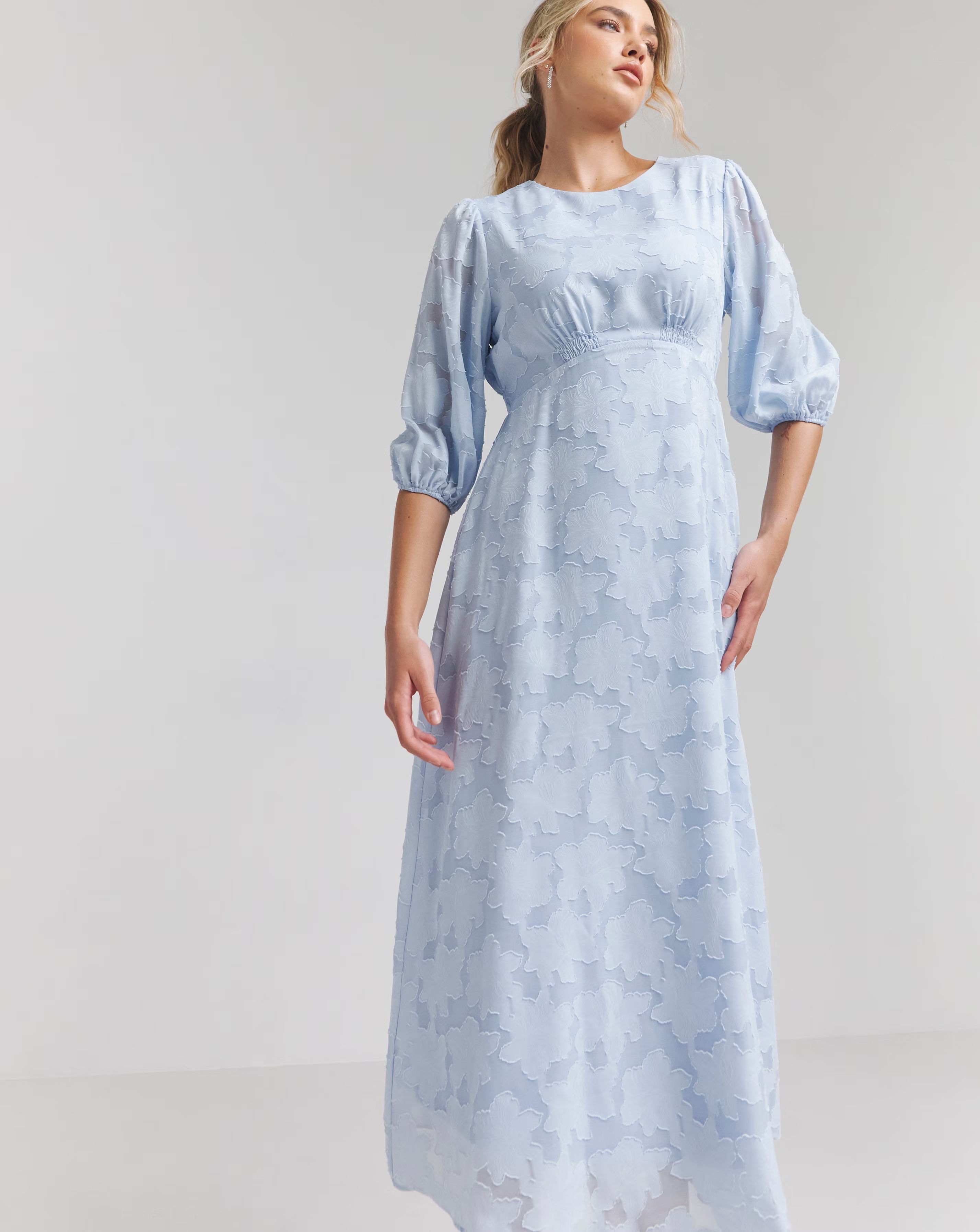 Joanna Hope Burnout Maxi Dresss
