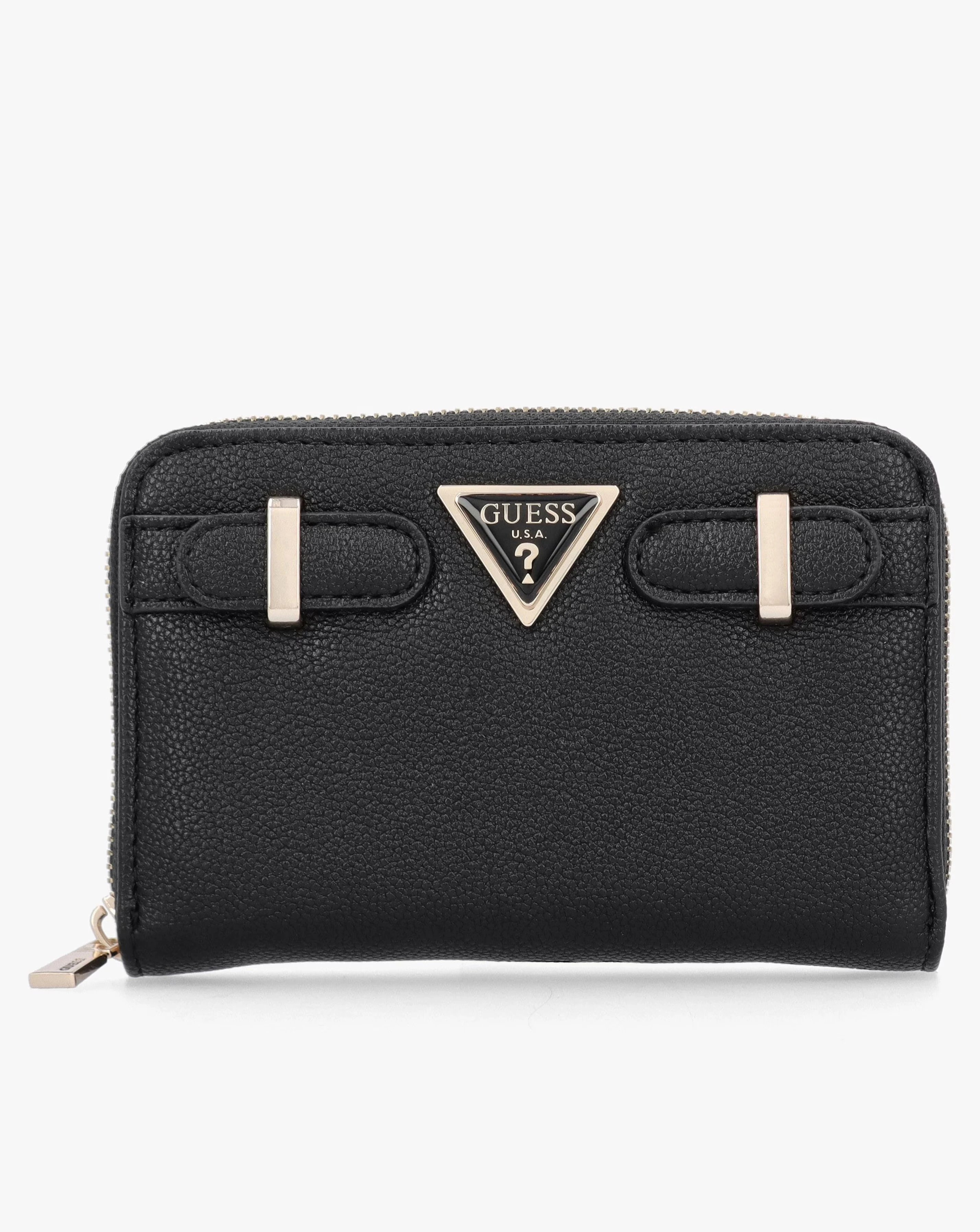 Guess Ali Black Zip Around Wallet