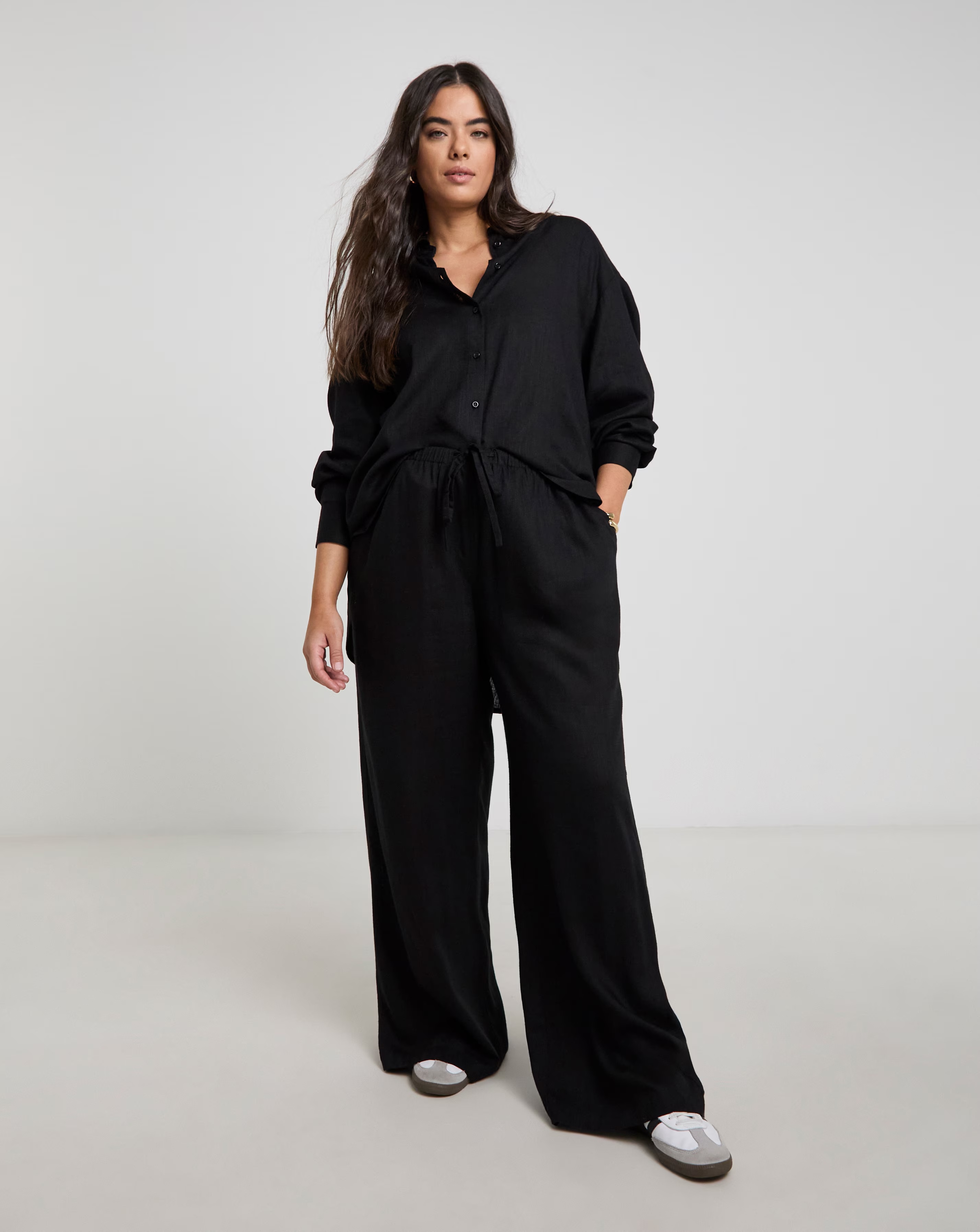 Black Tie Waist Linen Mix Wide Leg Trousers 1 74498-black-tie-waist-linen-mix-wide-leg-trousers-1.jpg