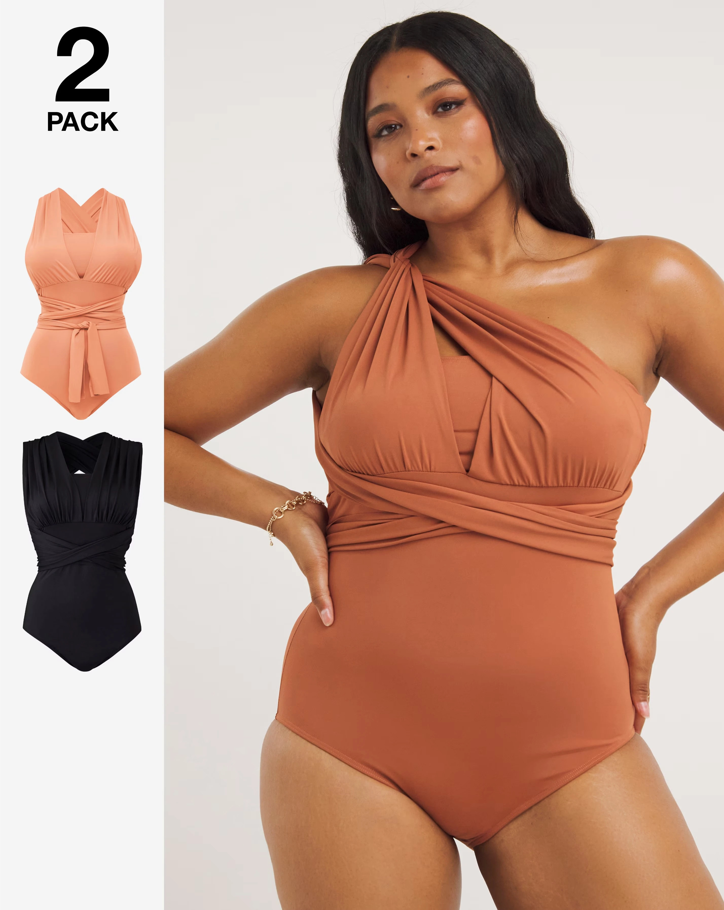 MAGISCULPT 2 Pack Convertible Swimsuits