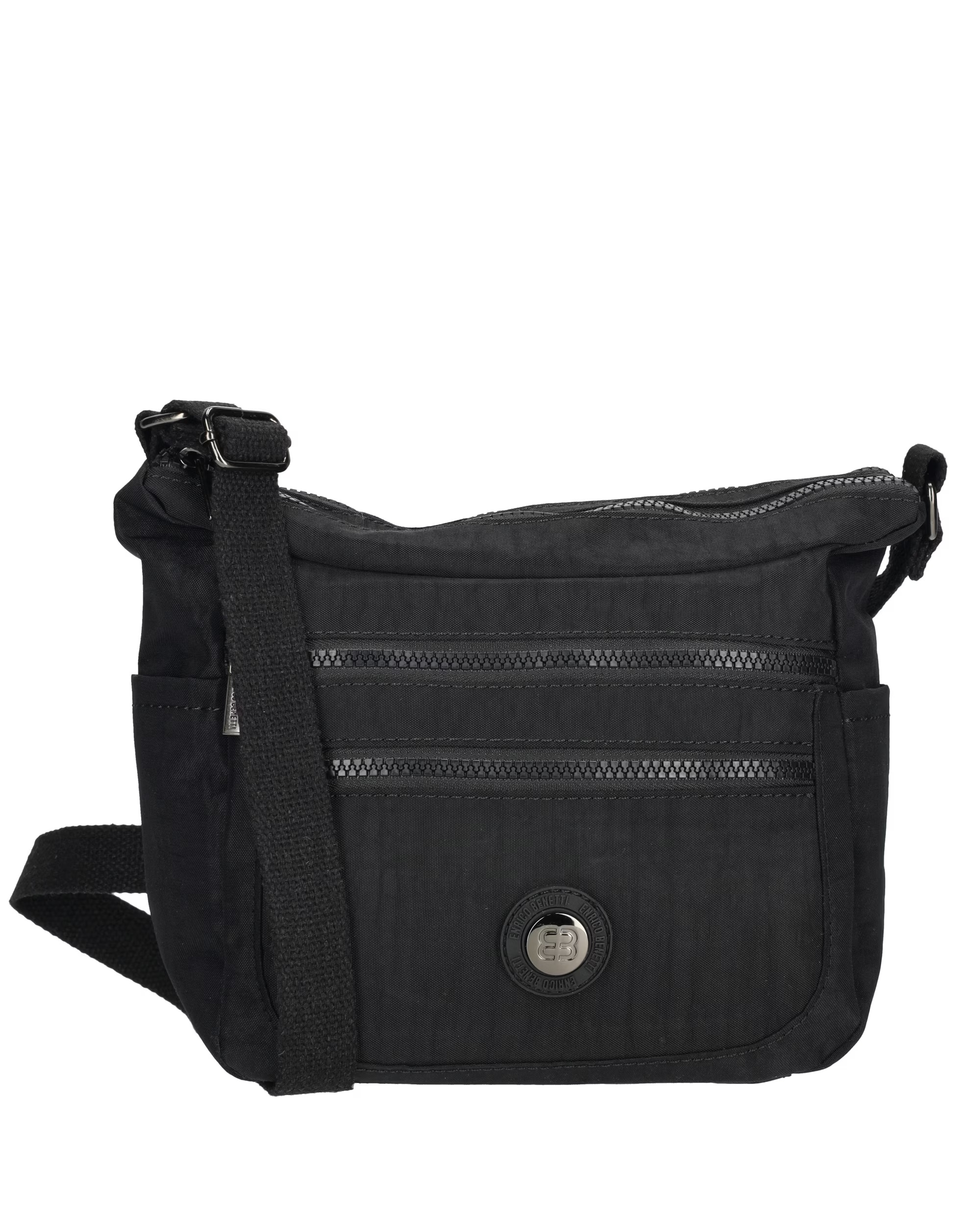 Enrico Benetti Suzie Single Handle Crinkle Nylon Shoulderbag