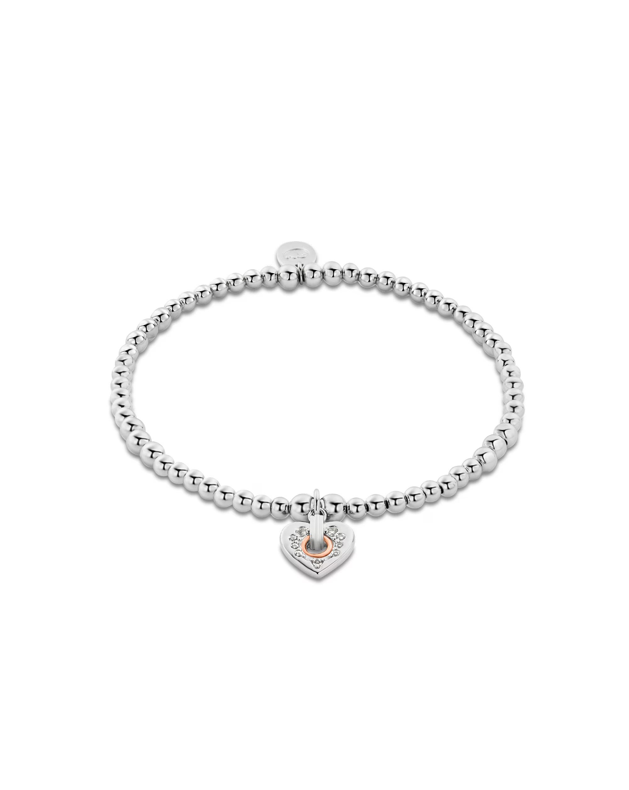 Clogau Cariad Sterling Silver Sparkle Affinity Bracelet with Topaz