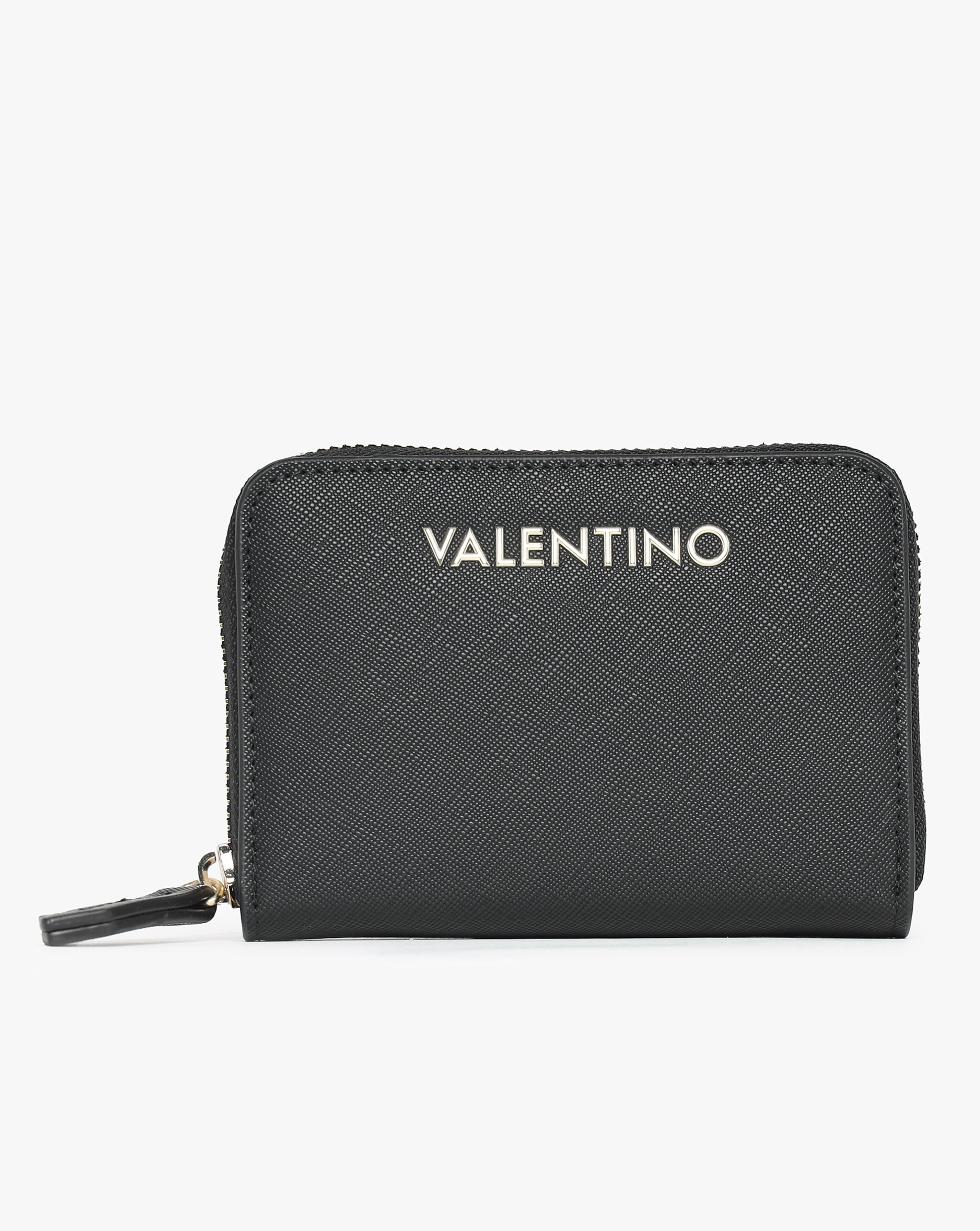 Valentino Bags Zero II Black Zip Around Purse