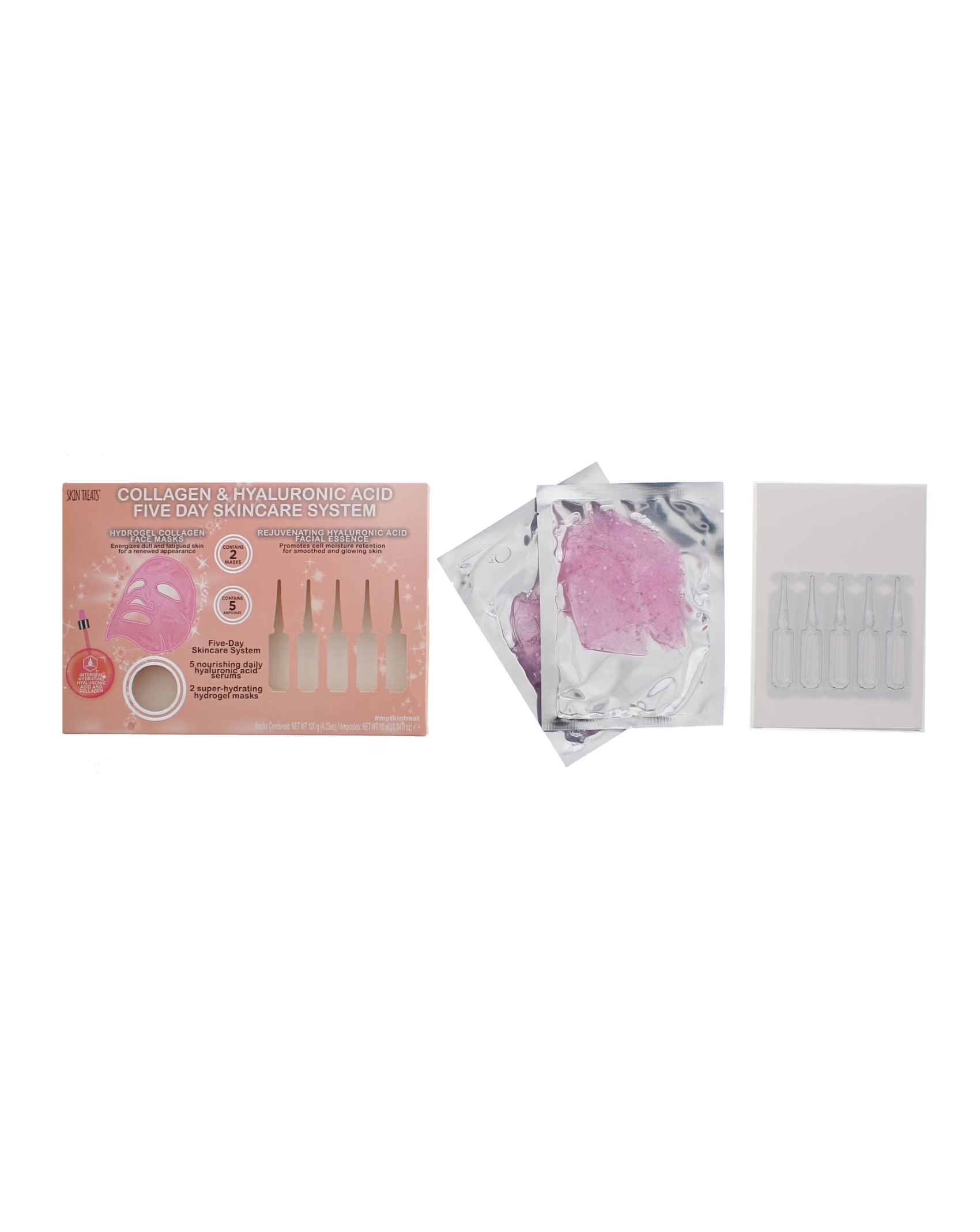 Skin Treats Collagen  Hyaluronic Acid Five Day Skincare System