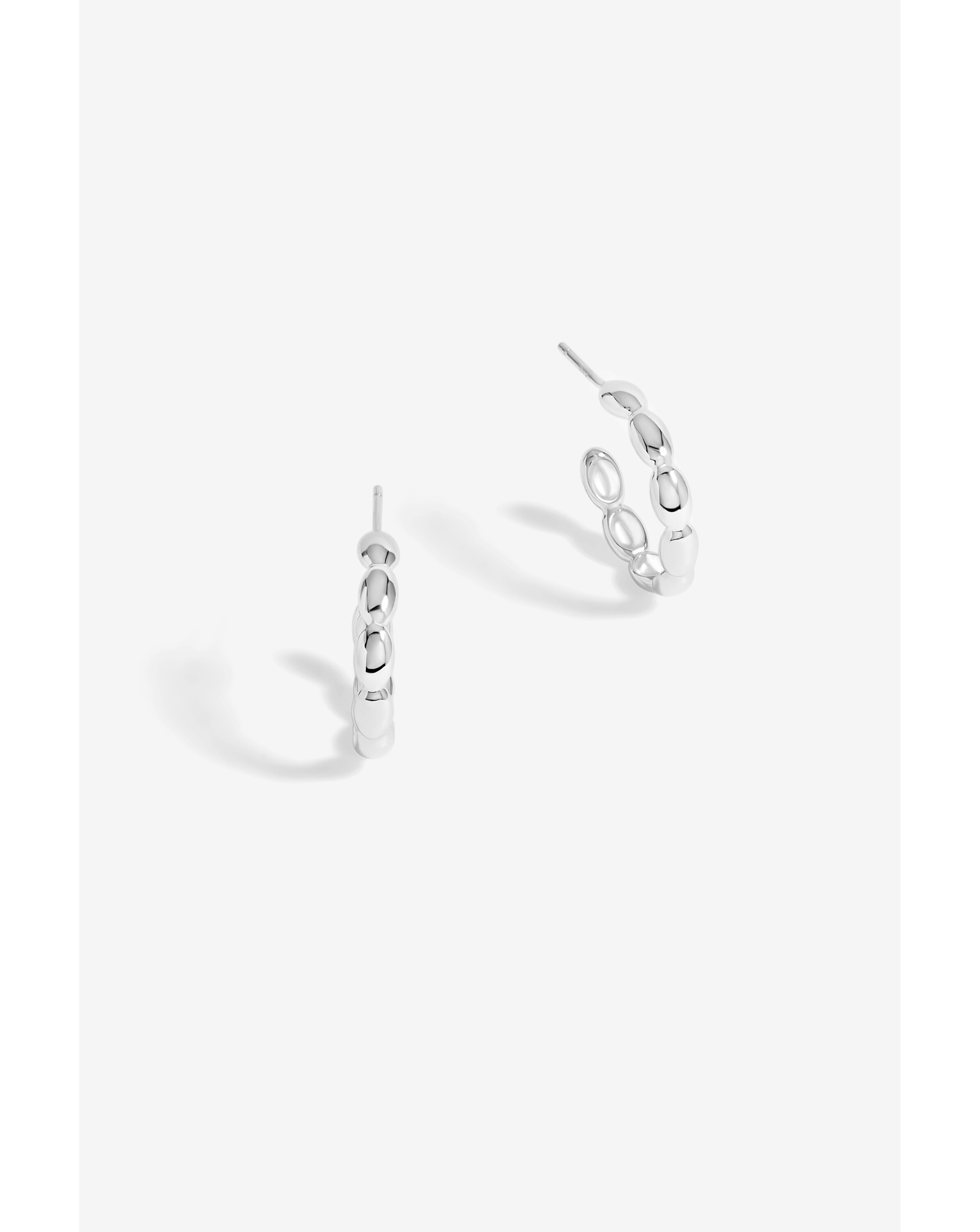 Simply Silver Sterling Silver 925 Polished Pebble Hoop Earrings 1 78009-simply-silver-sterling-silver-925-polished-pebble-hoop-earrings-1.jpg