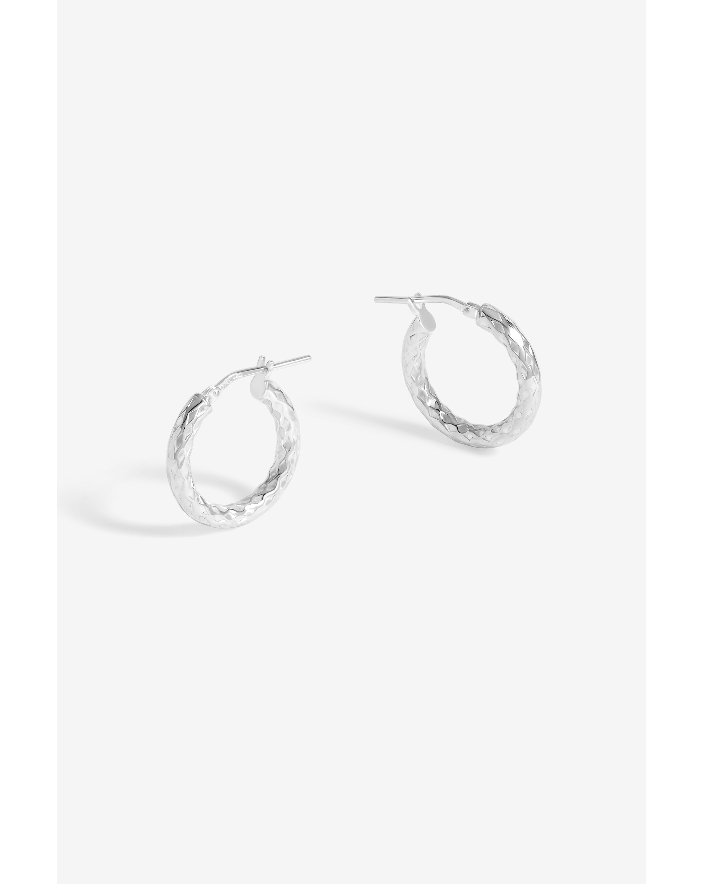 Simply Silver Cut Mini Hoops 1 78012-simply-silver-cut-mini-hoops-1.jpg