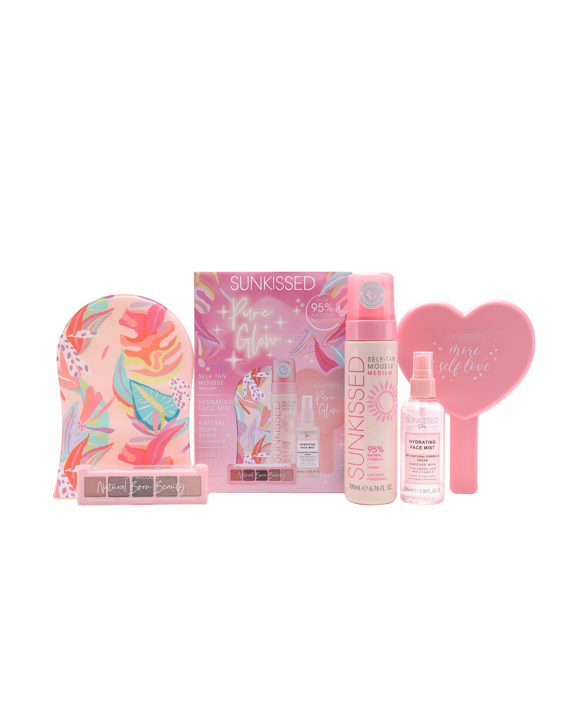 Sunkissed Pure Glow Medium Tanning Gift Set