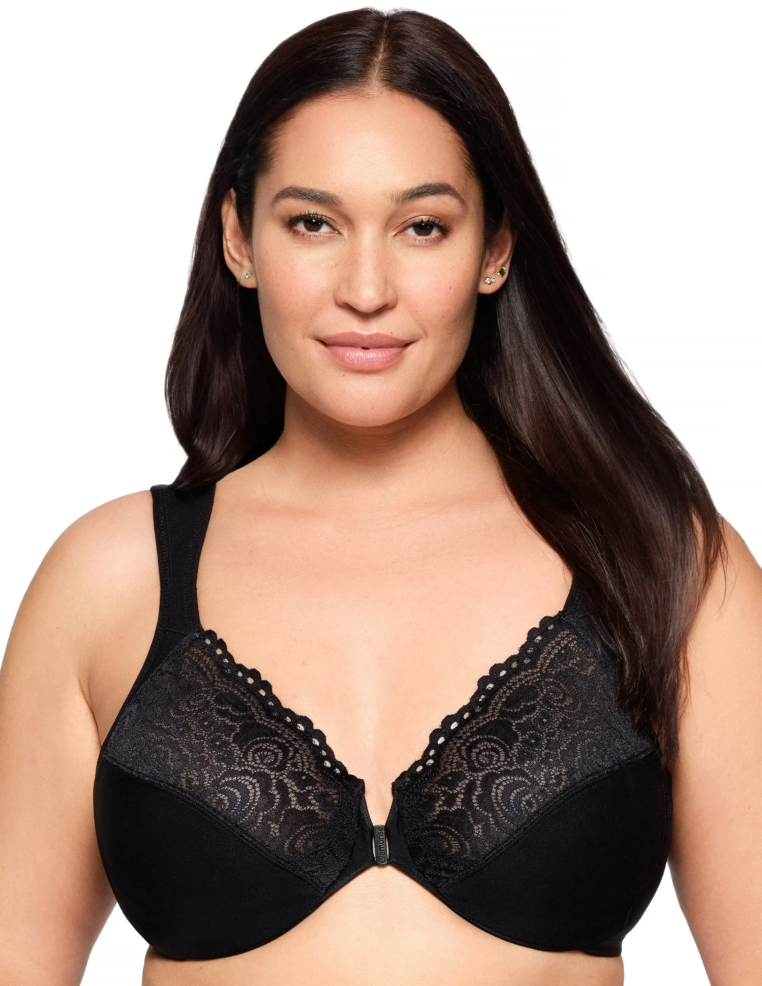 Glamorise Plus Size WonderWire Front-Fastening Bra 1245 1 78547-glamorise-plus-size-wonderwire-front-fastening-bra-1245-1.webp