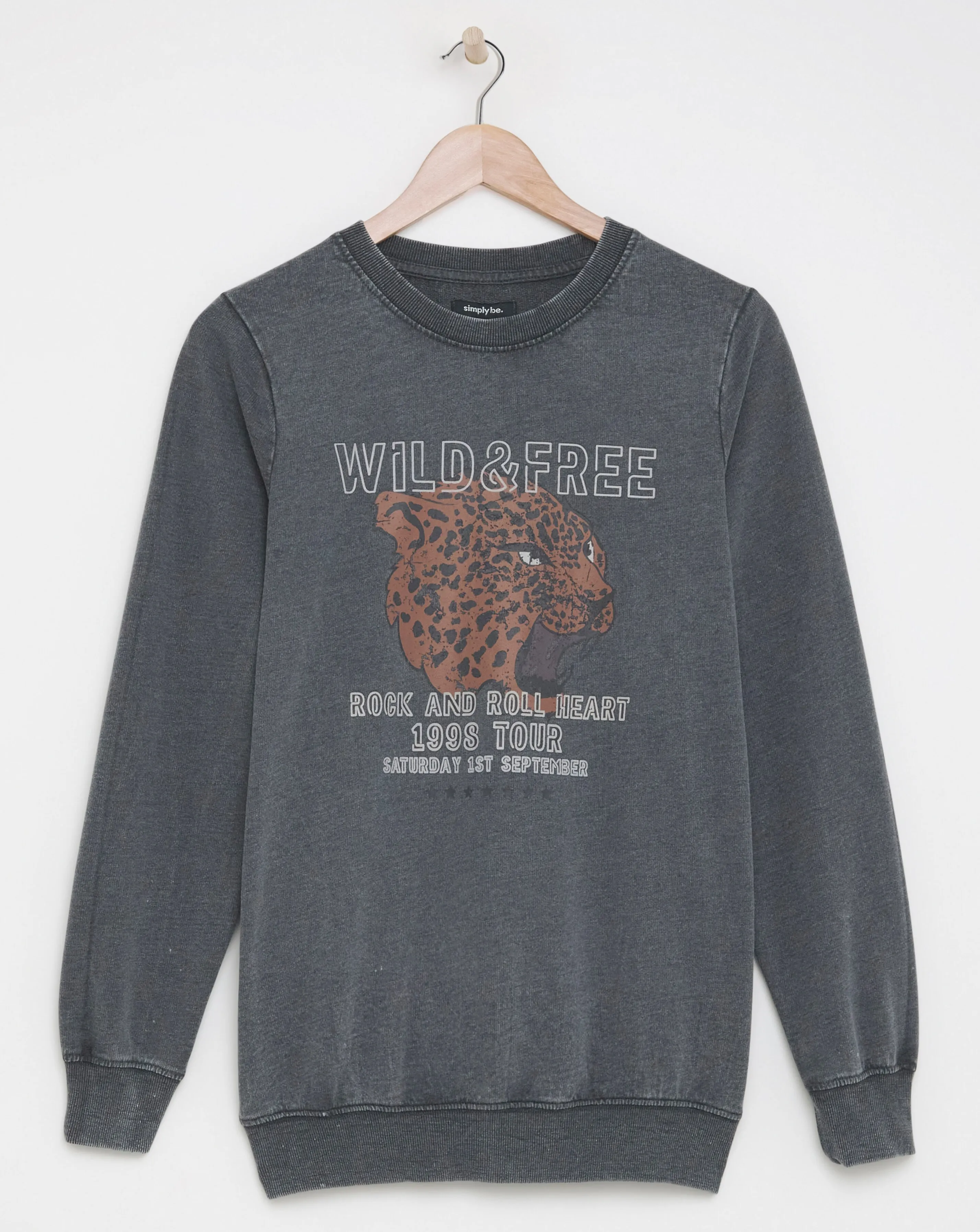 Brooklyn Cheetahs Slogan Sweatshirt