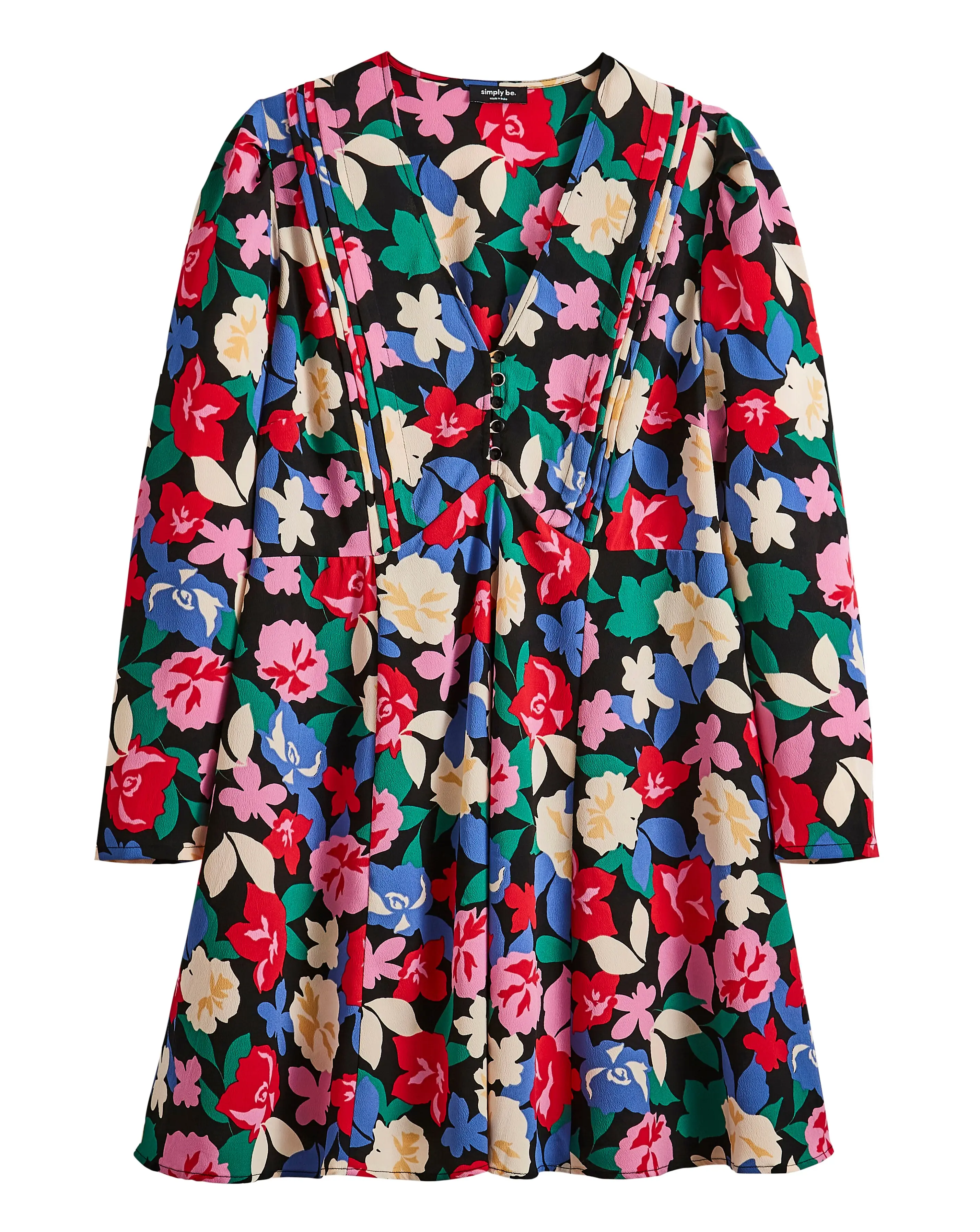 82362-black-floral-print-button-skater-dress-1.webp