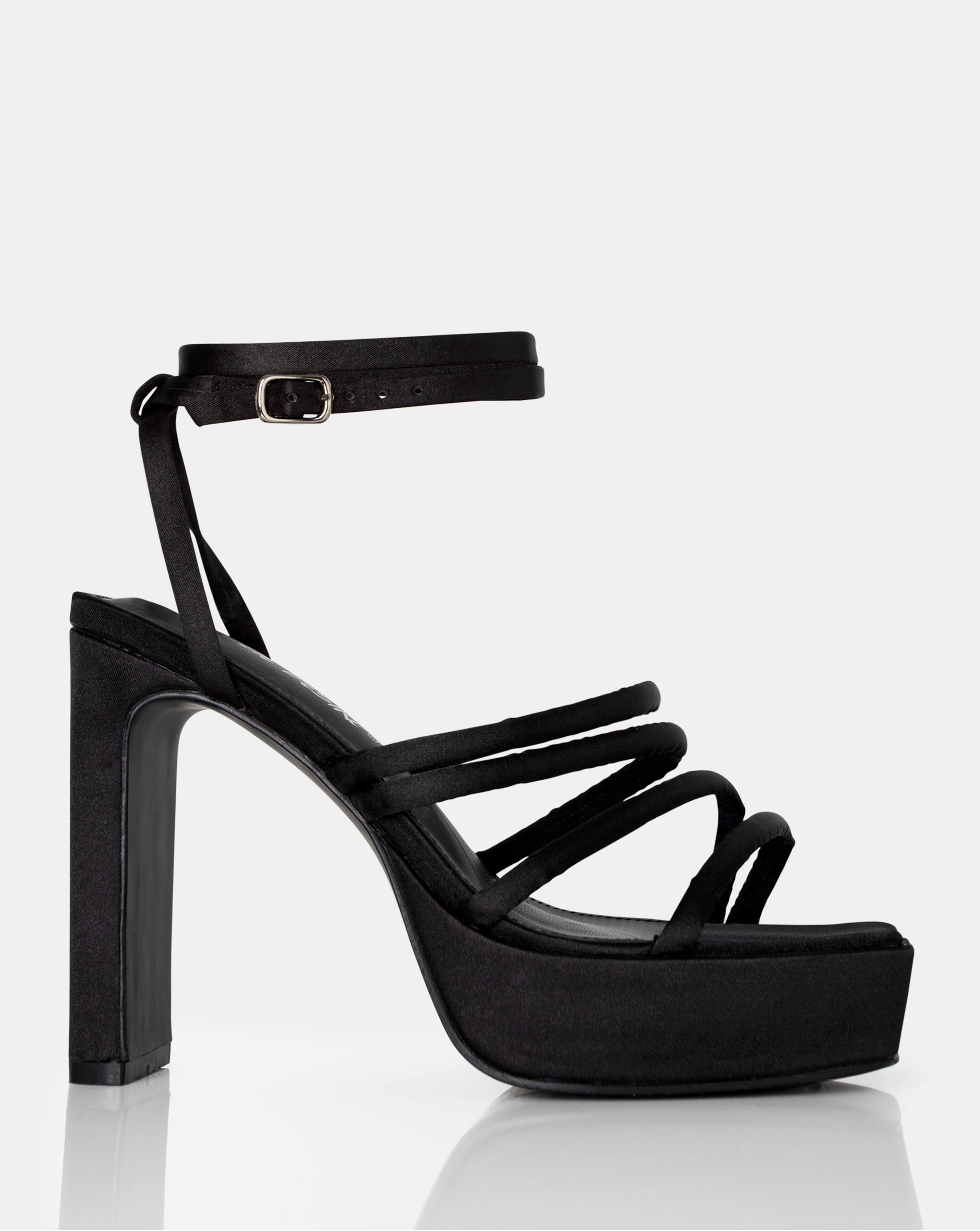 Public Desire Viola Wide Fit Platform Sandals