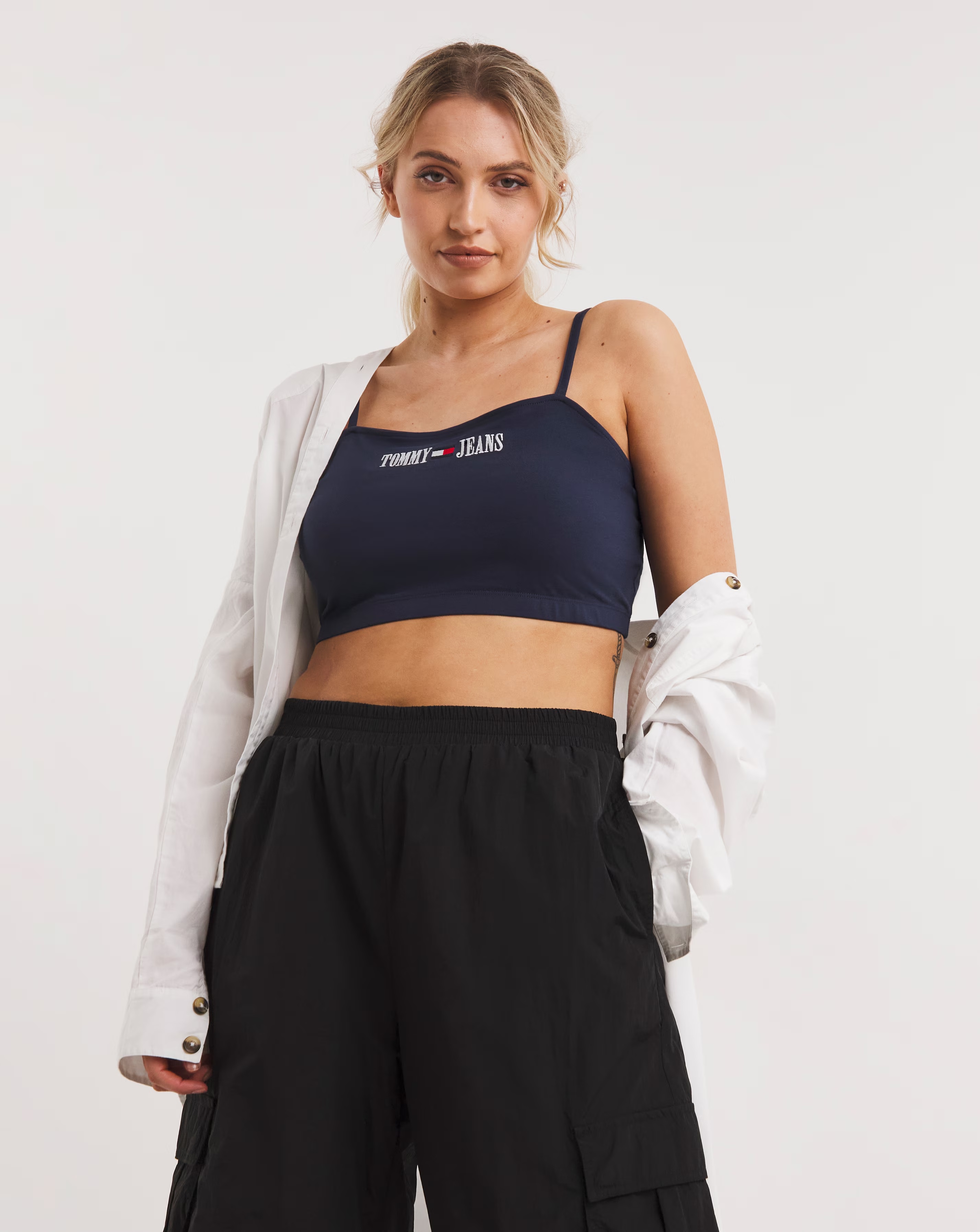 Tommy Jeans Strappy Crop Top
