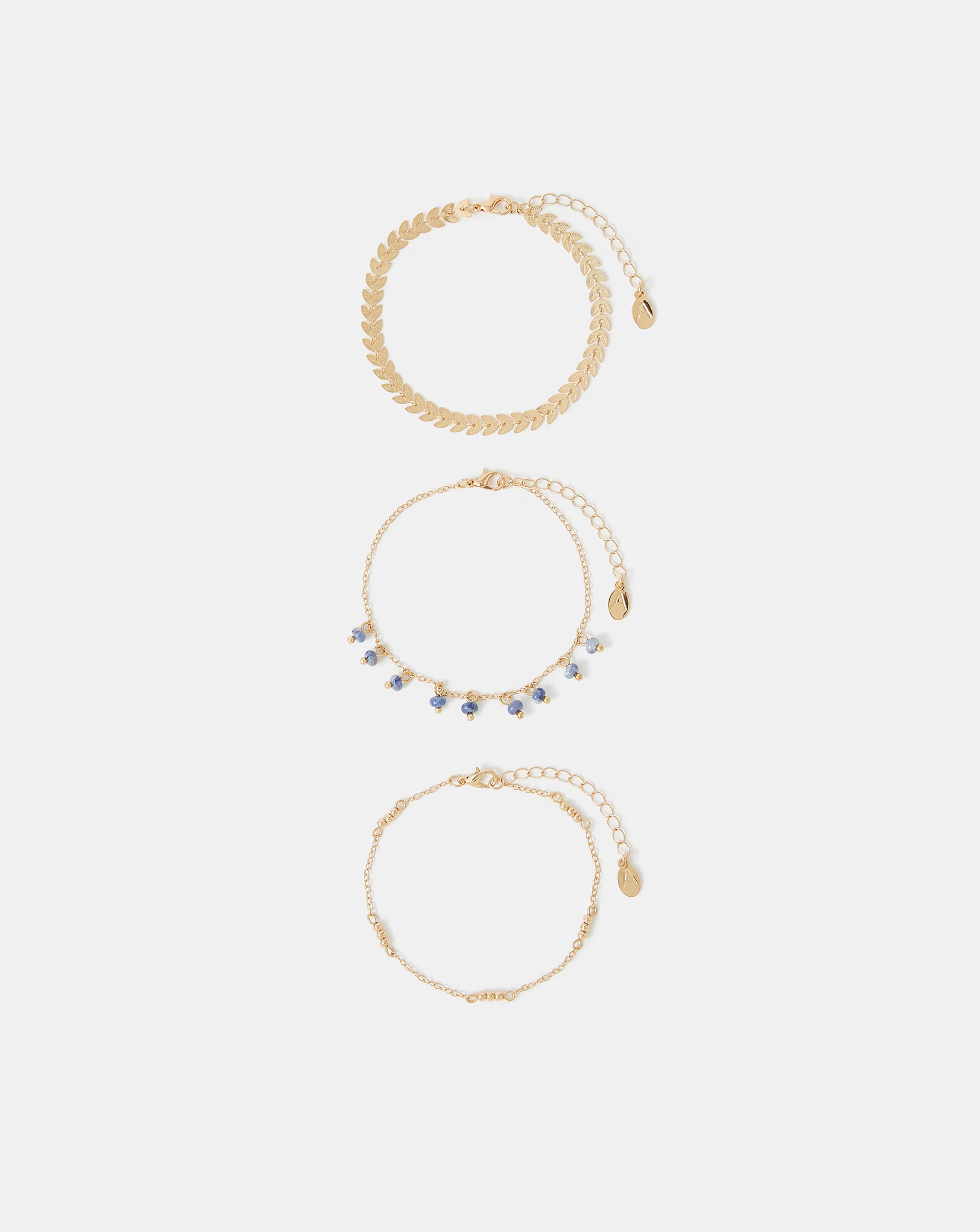 Accessorize 3-Pack Leaf Bead Charm Anklets 1 85857-accessorize-3-pack-leaf-bead-charm-anklets-1.jpg