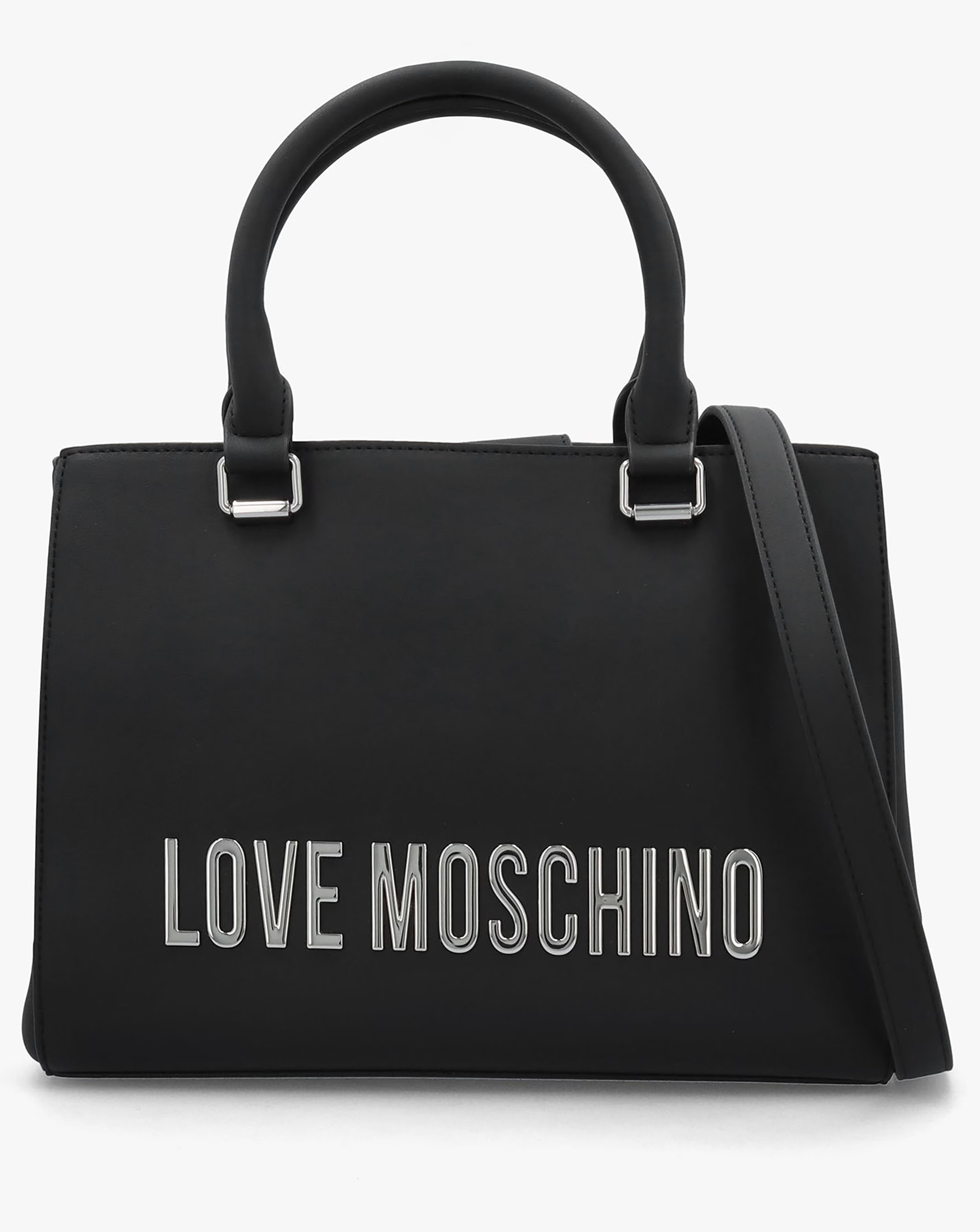 Love Moschino Big Love Black Tote Bag