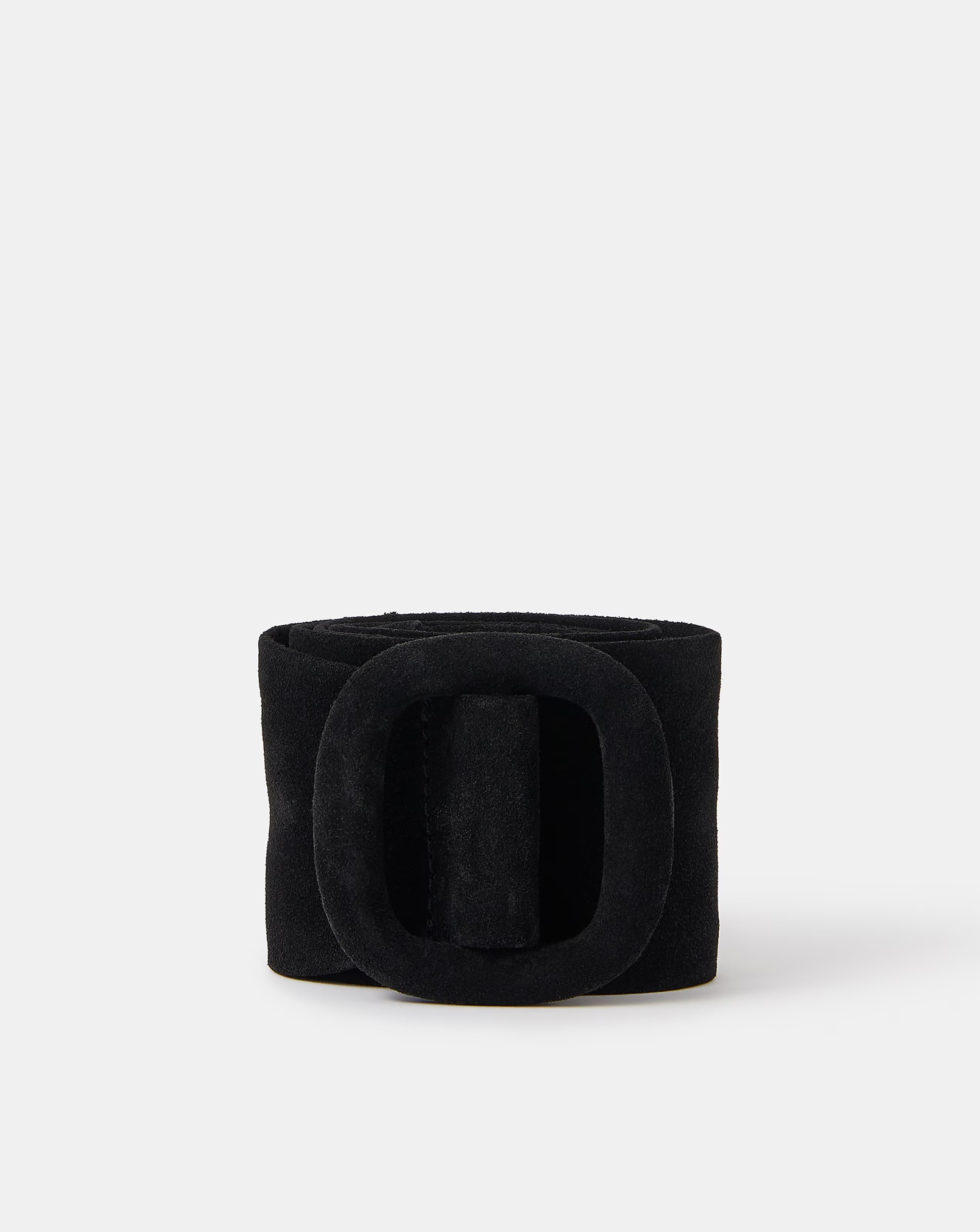 Accessorize Suede Wide Waist Belt