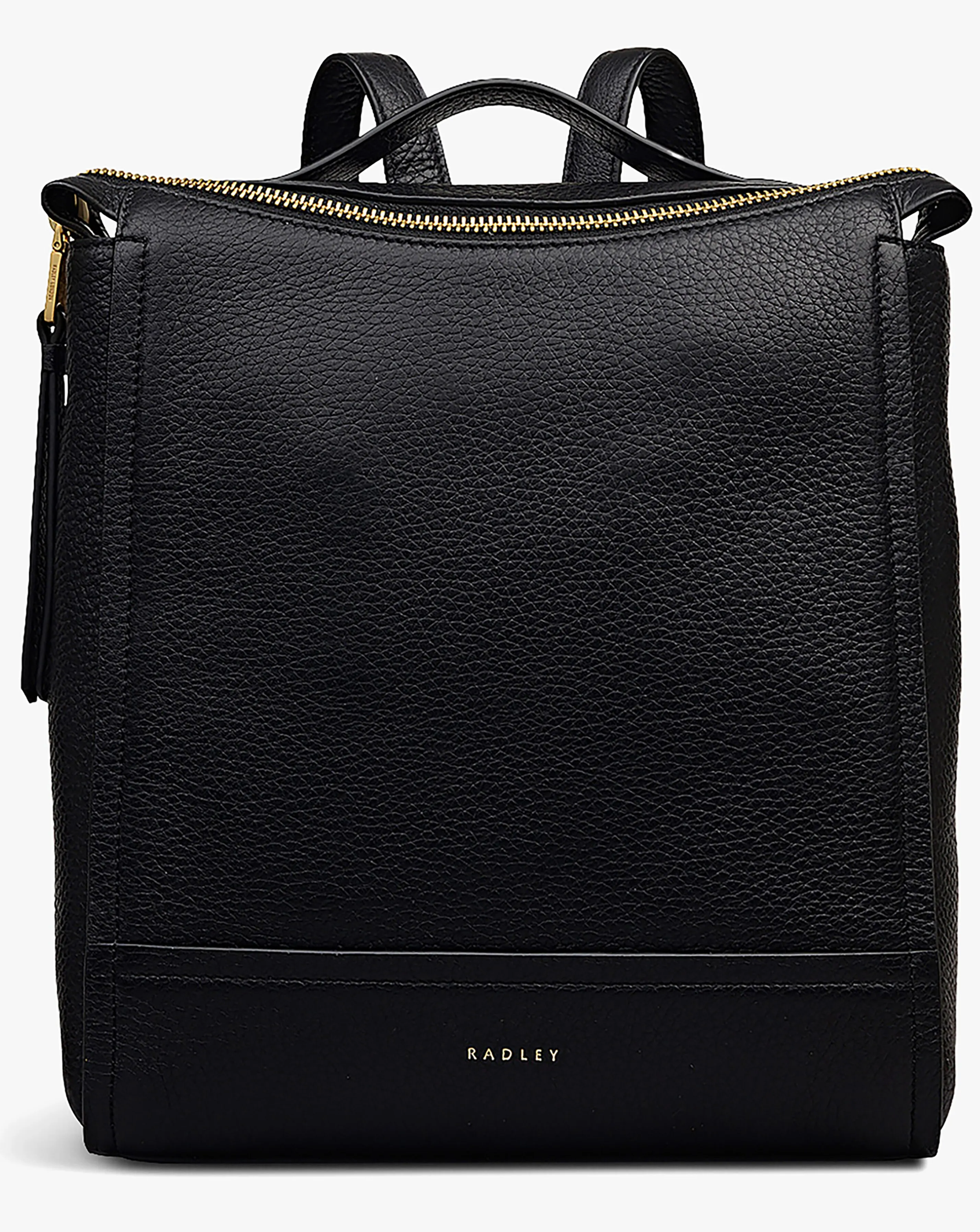 Radley Oak Street Small Black Leather Backpack
