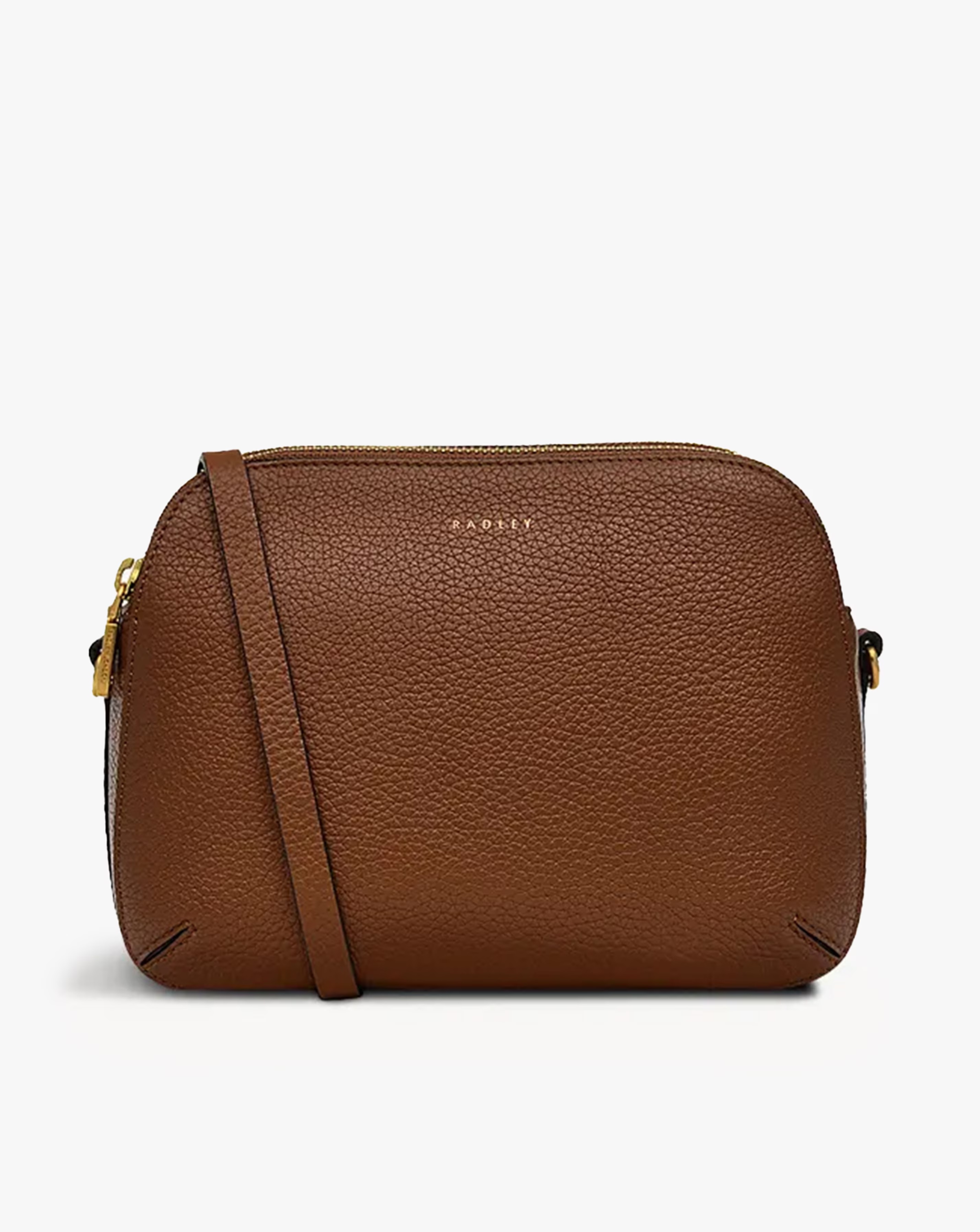 Radley Dukes Place Medium Tan Leather Cross-Body Bag