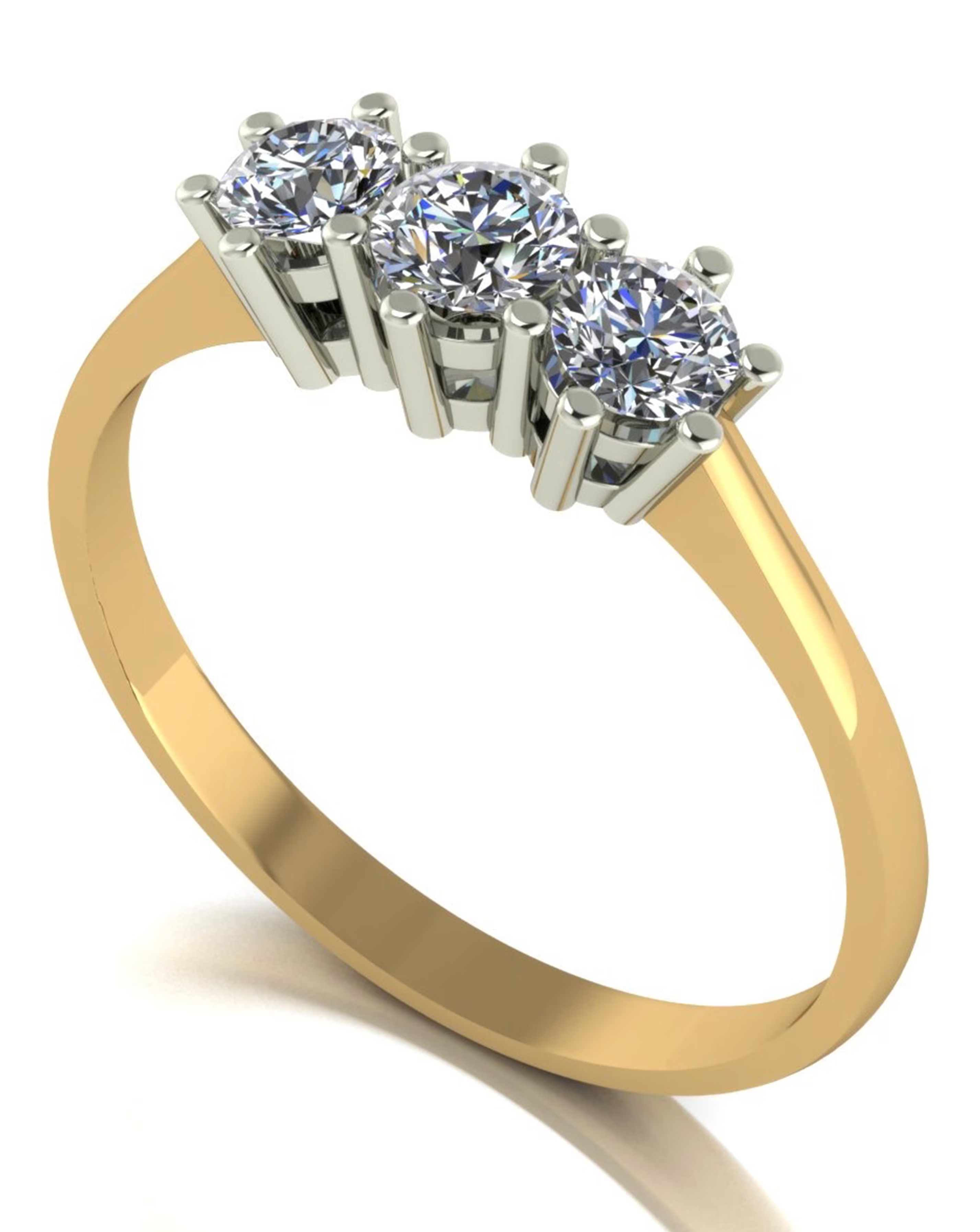 Moissanite 9CT Gold 3 Stone Ring 1 87198-moissanite-9ct-gold-3-stone-ring-1.jpg