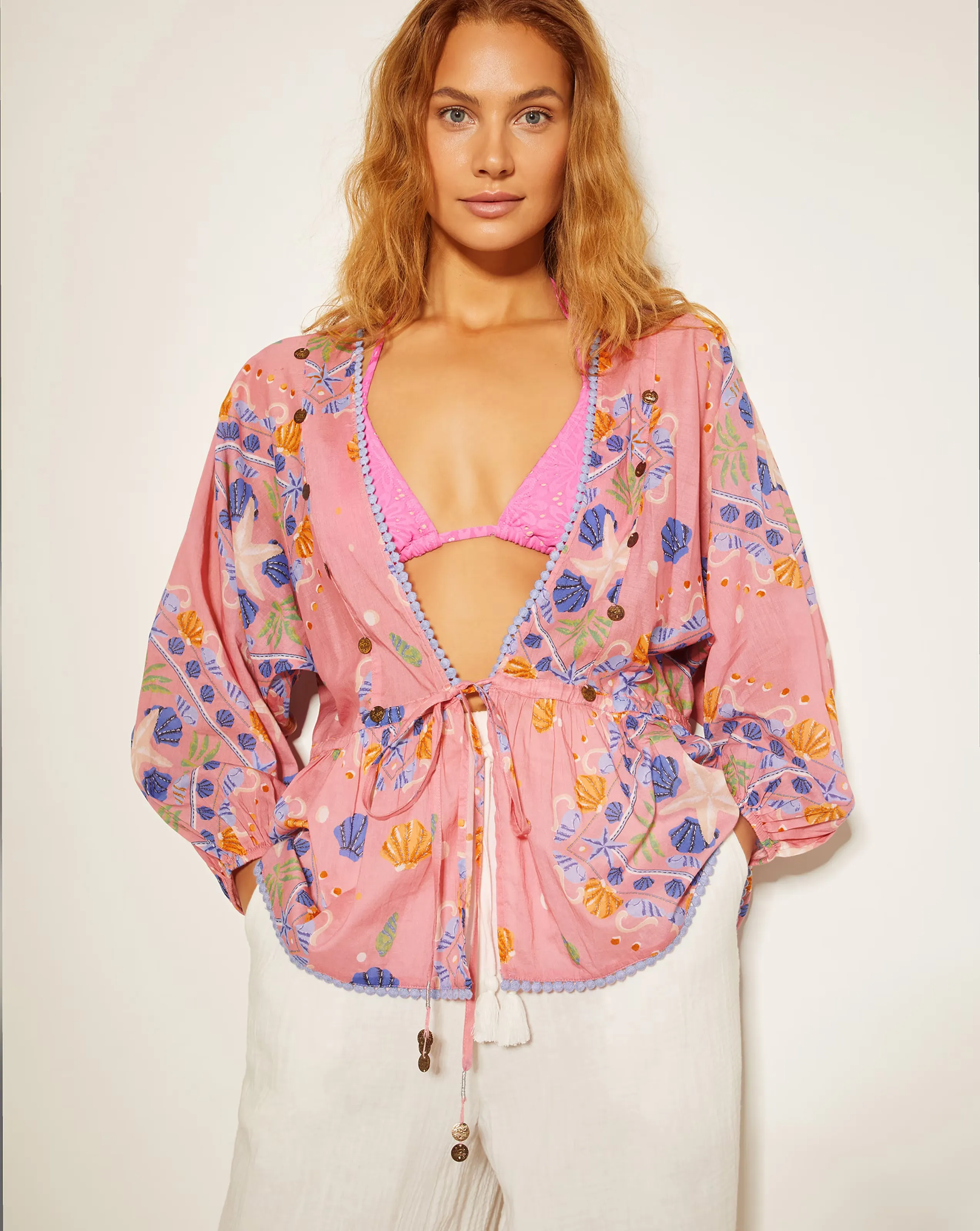 Monsoon Mabel Shell Print Kaftan Top 1 87821-monsoon-mabel-shell-print-kaftan-top-1.webp