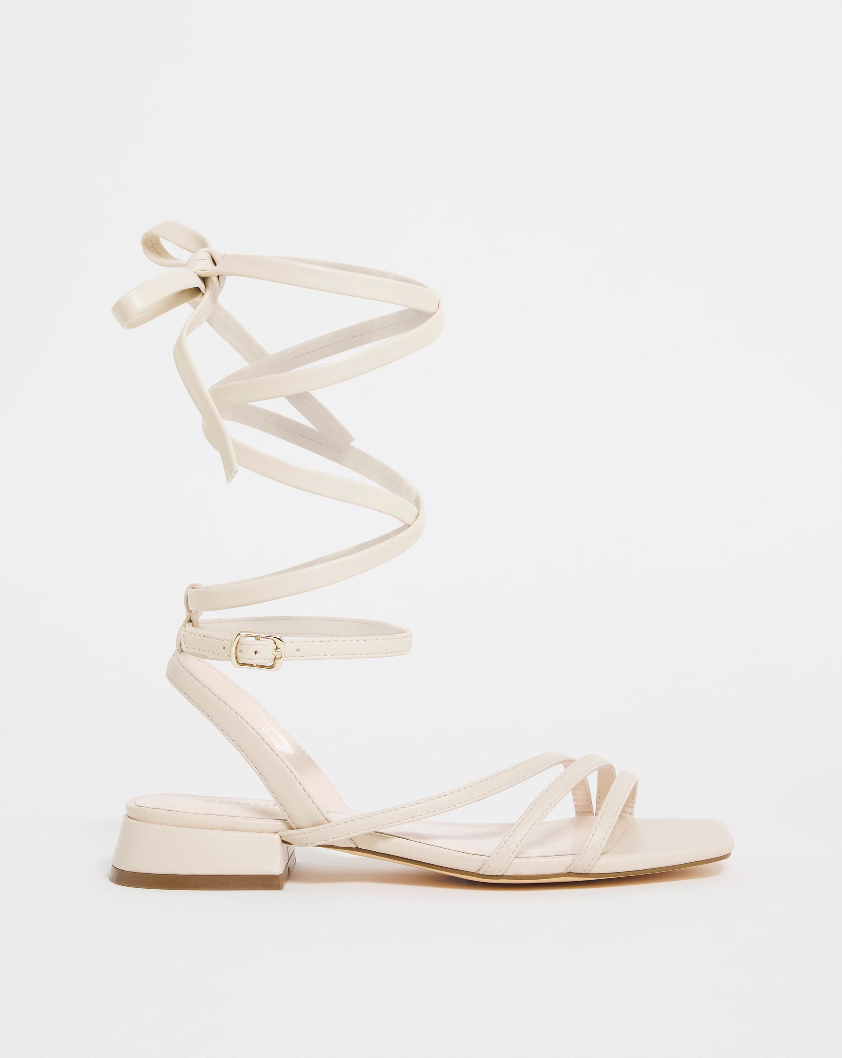 Rosalina Strappy Multi Wear Flat Sandals Ex Wide Fit