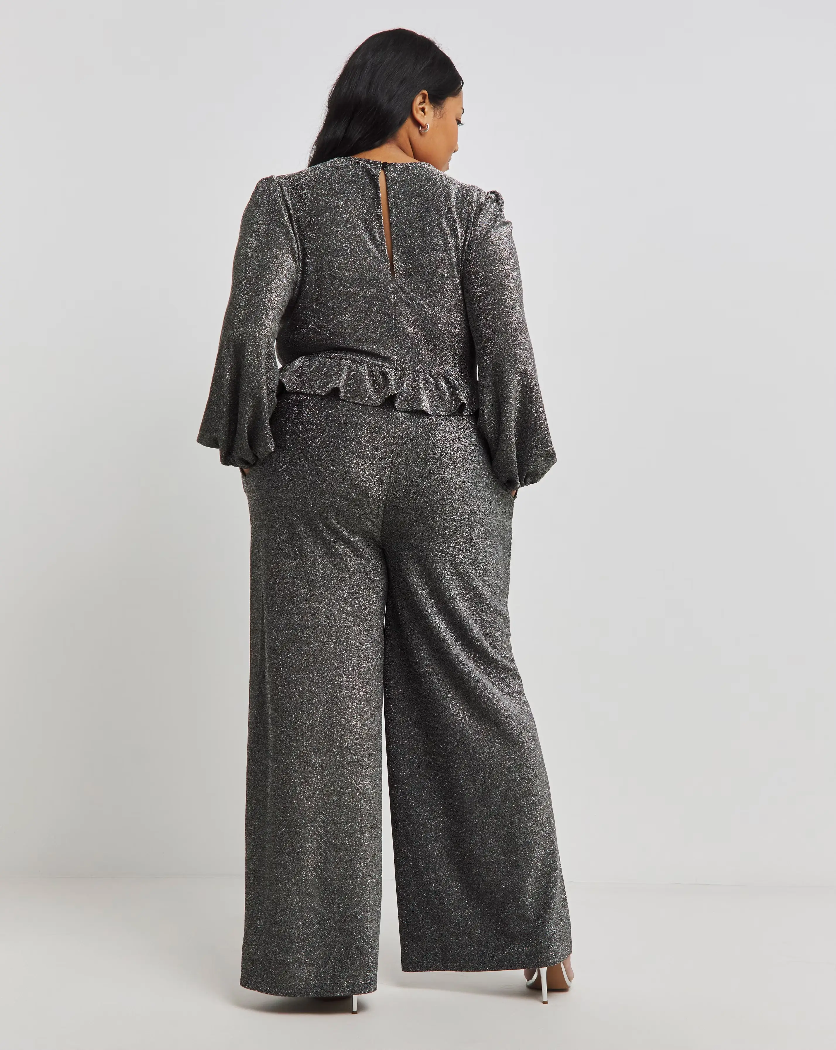 88989-silver-grey-glitter-knit-frill-jumpsuit-1.webp