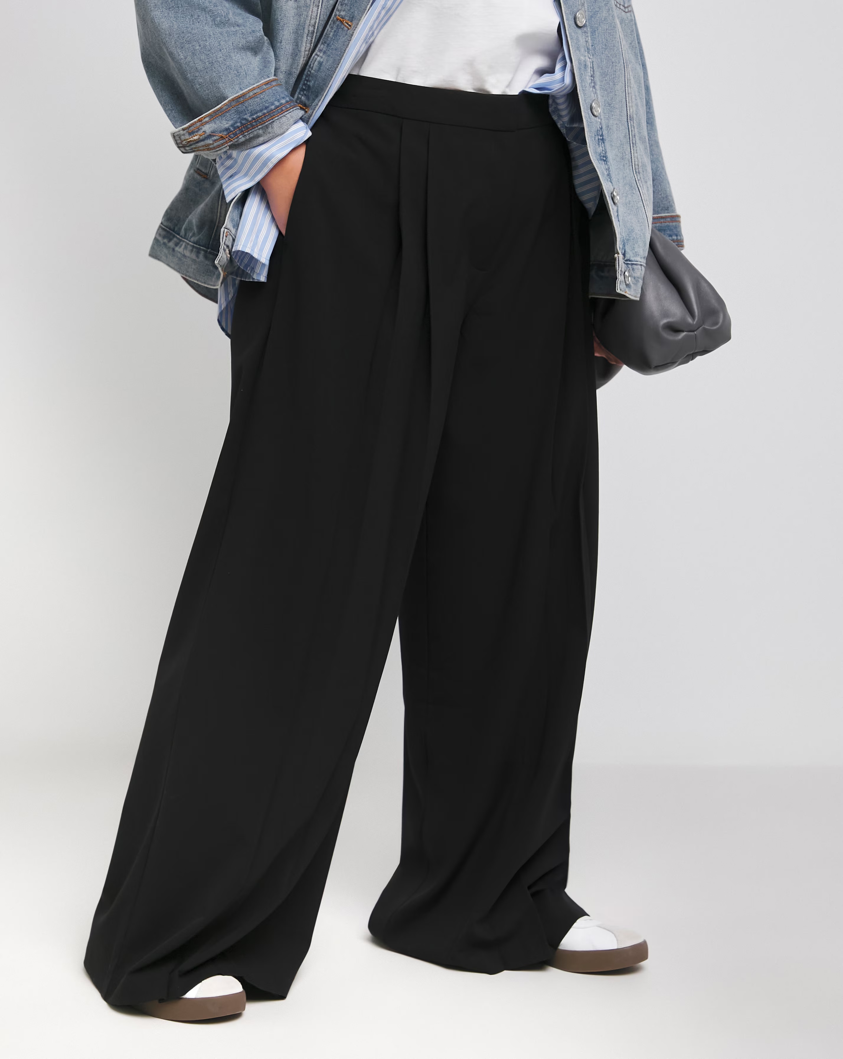 Black Magisculpt Pleated Wide Leg Trousers Long 1 89151-black-magisculpt-pleated-wide-leg-trousers-long-1.jpg