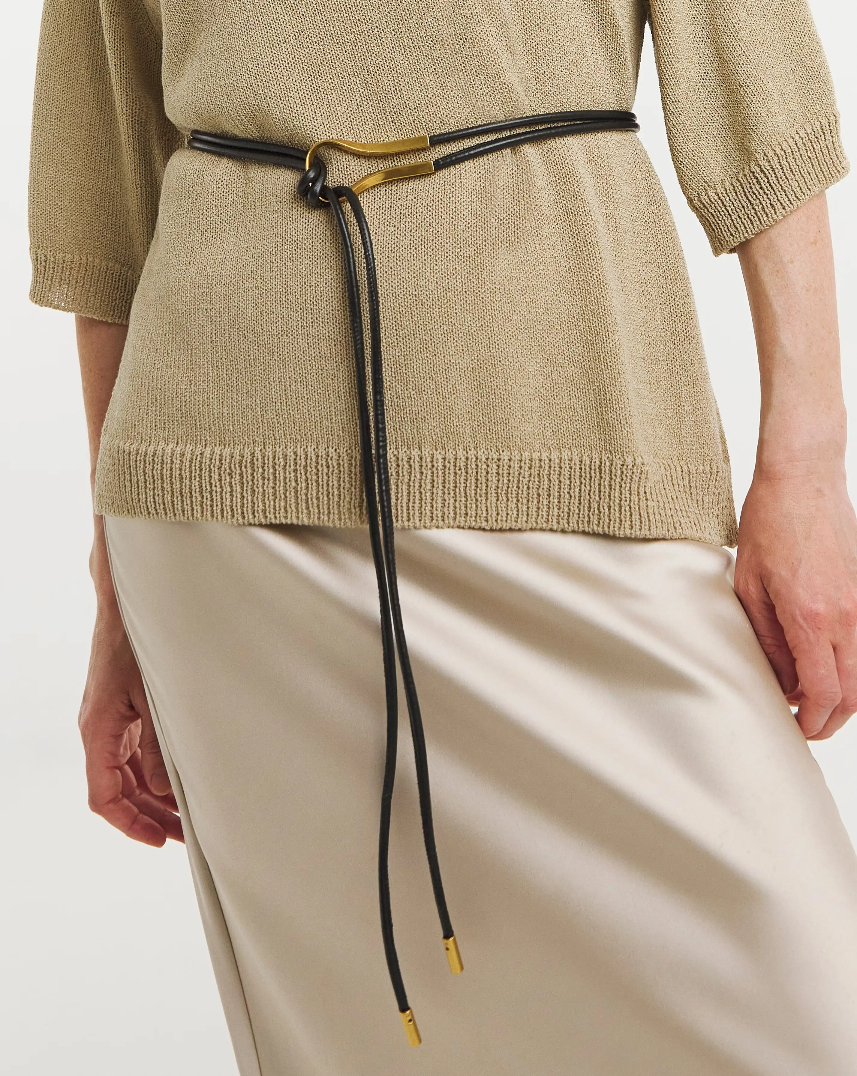 Soft Tie Belt