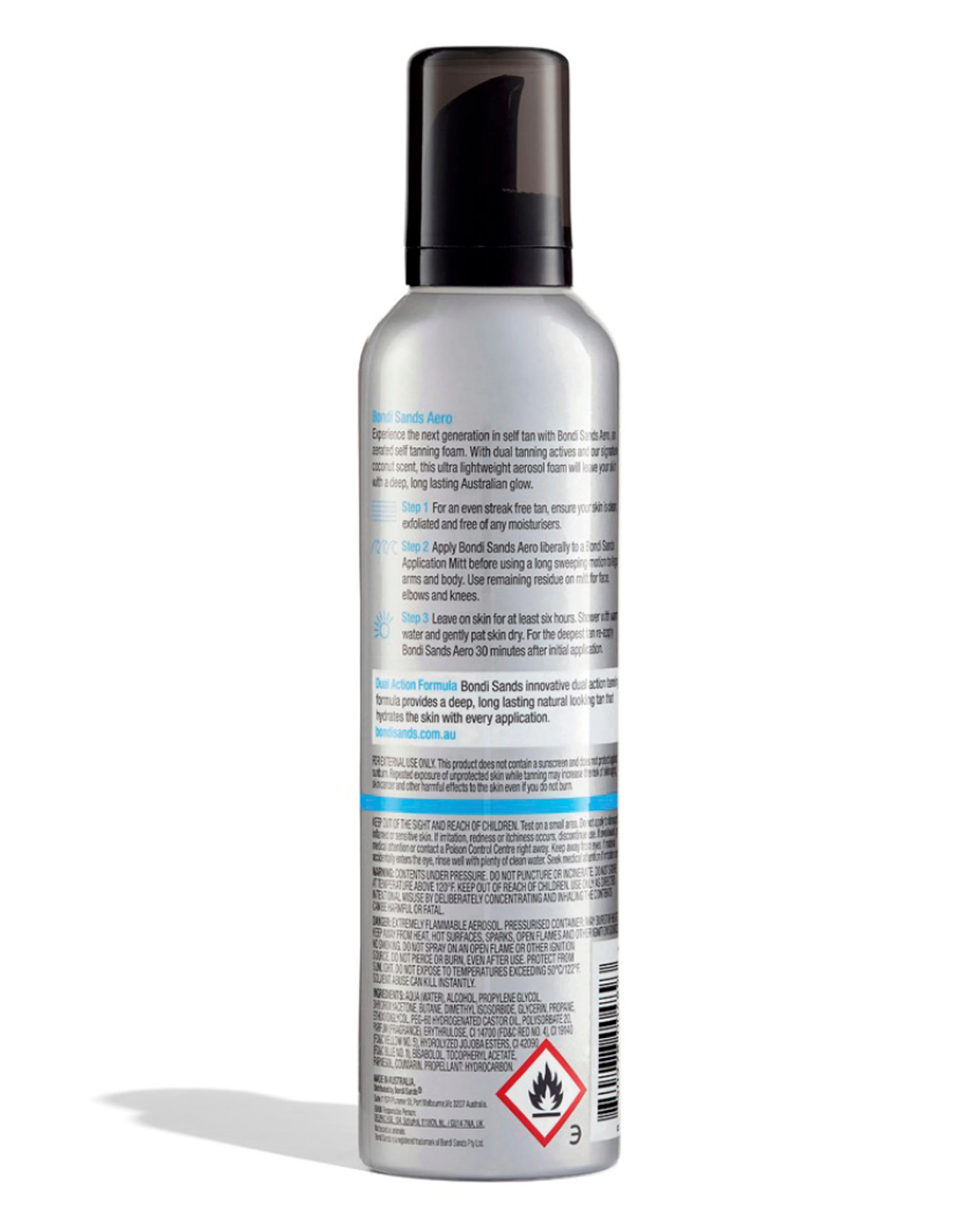 Bondi Sands Aero Aerated Self Tanning Foam - Dark 225ml