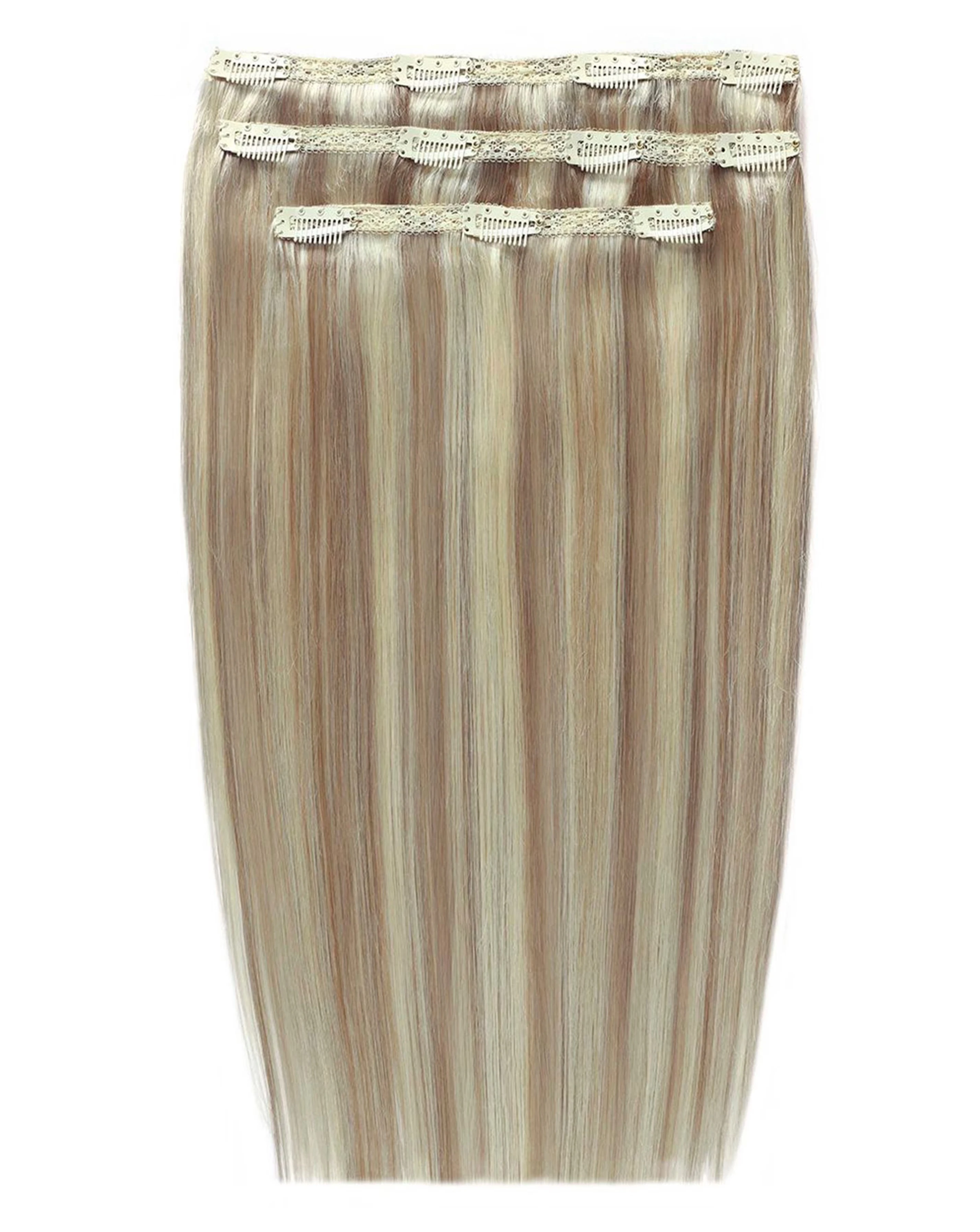 Beauty Works Deluxe Clip in 18inch Hair Extensions - Champagne Blonde 1 90447-beauty-works-deluxe-clip-in-18inch-hair-extensions-champagne-blonde-1.webp