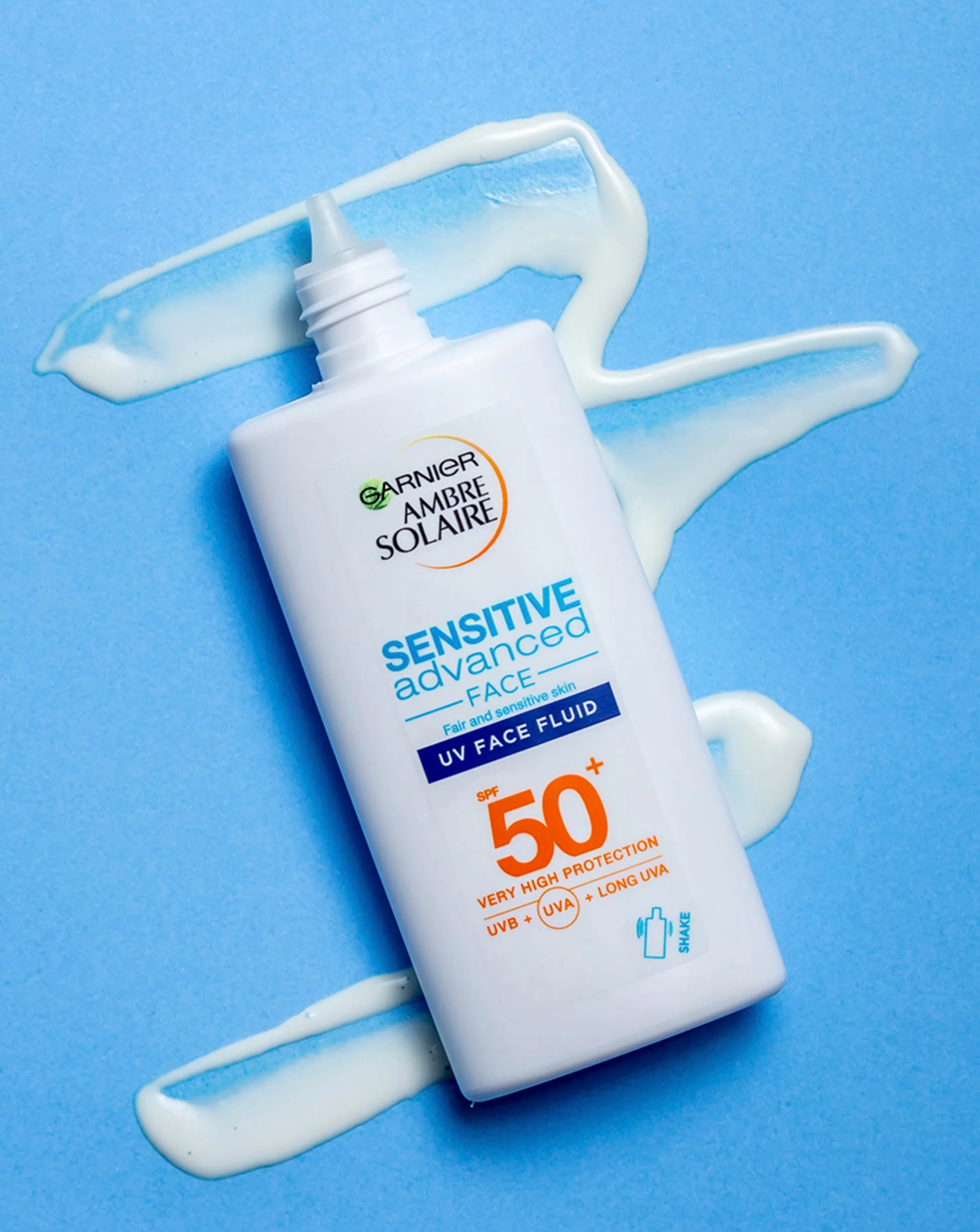 Ambre Solaire Ultra-Light Sensitive Face Fluid SPF50+ 40ml