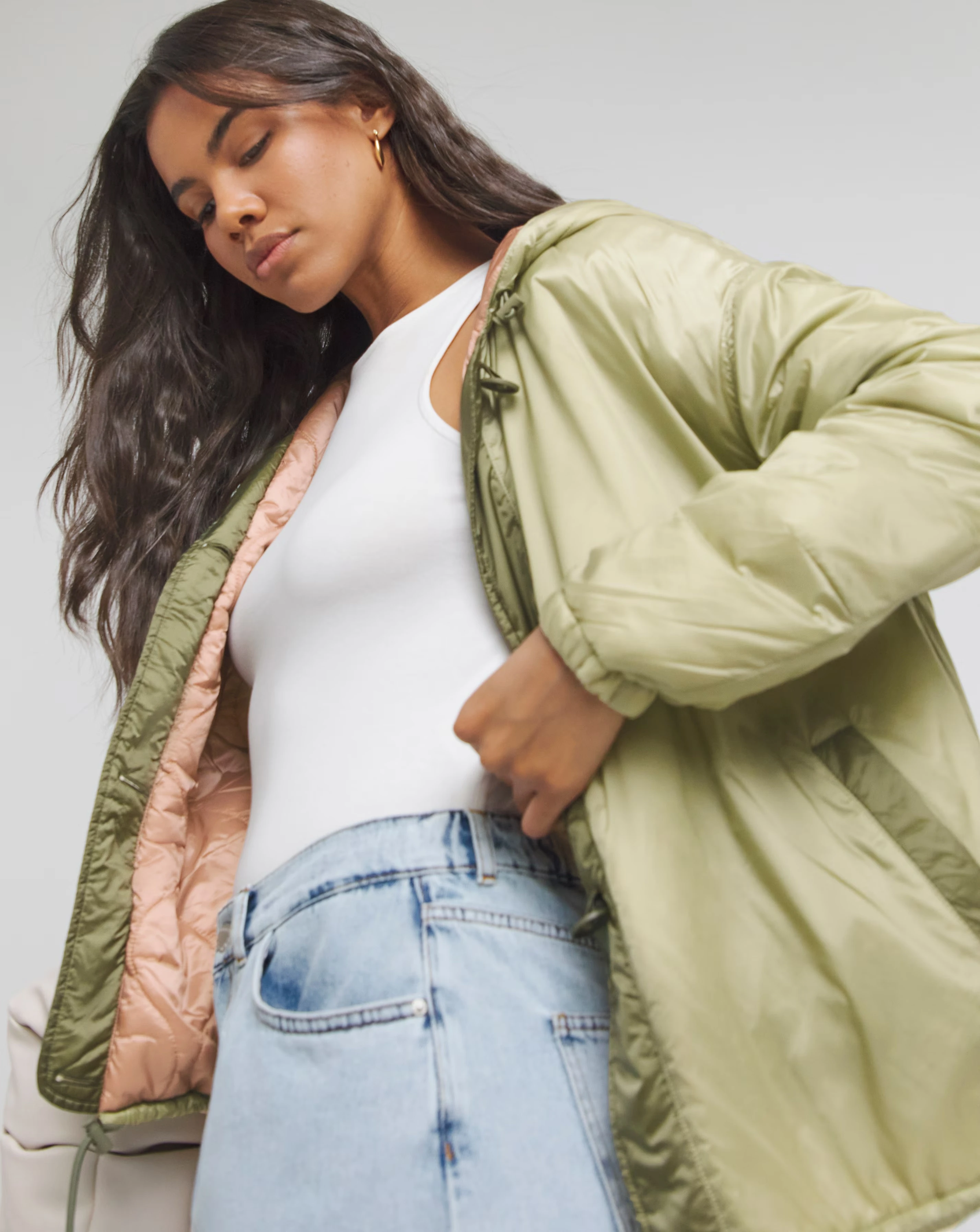 Sage Quilt Lined Parachute Bomber Jacket 1 92046-sage-quilt-lined-parachute-bomber-jacket-1.webp