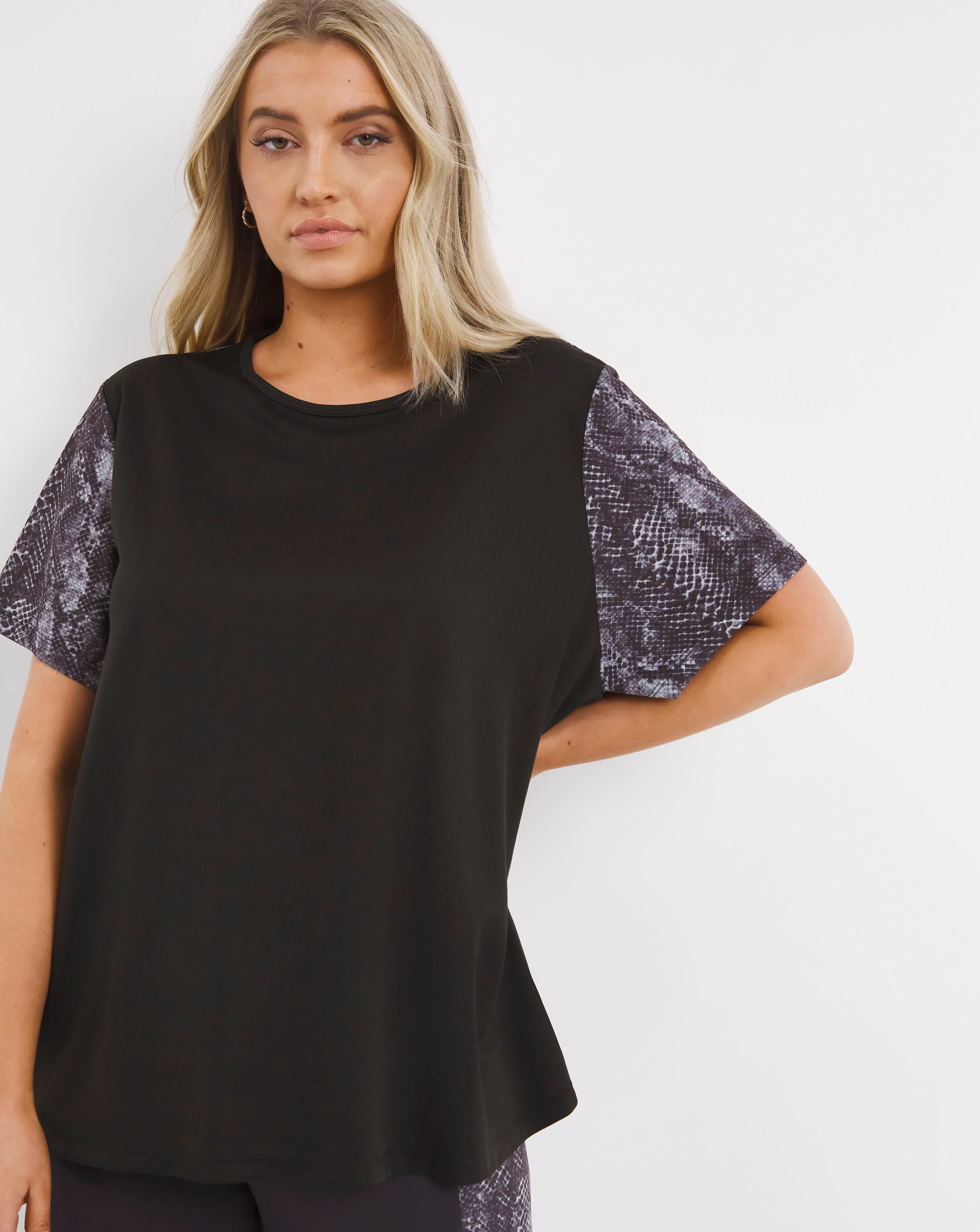 Active Snake Print T-Shirt