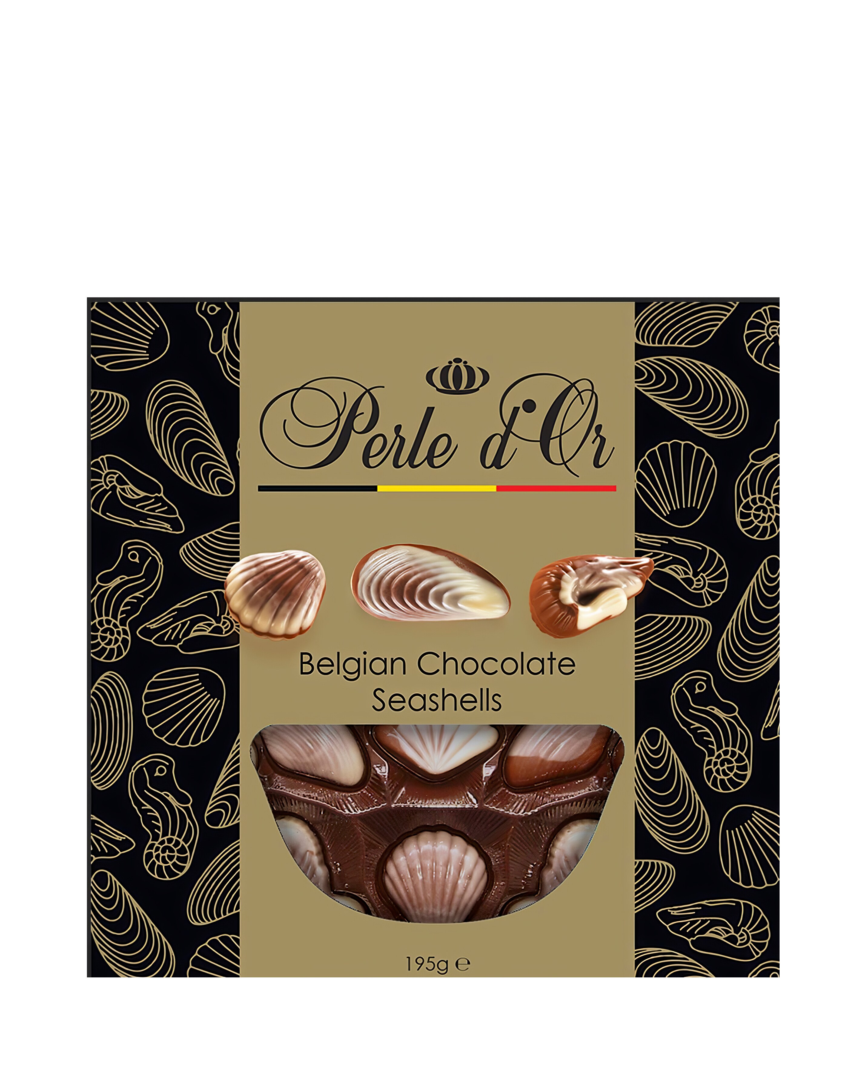 Belgian Chocolate Seashells