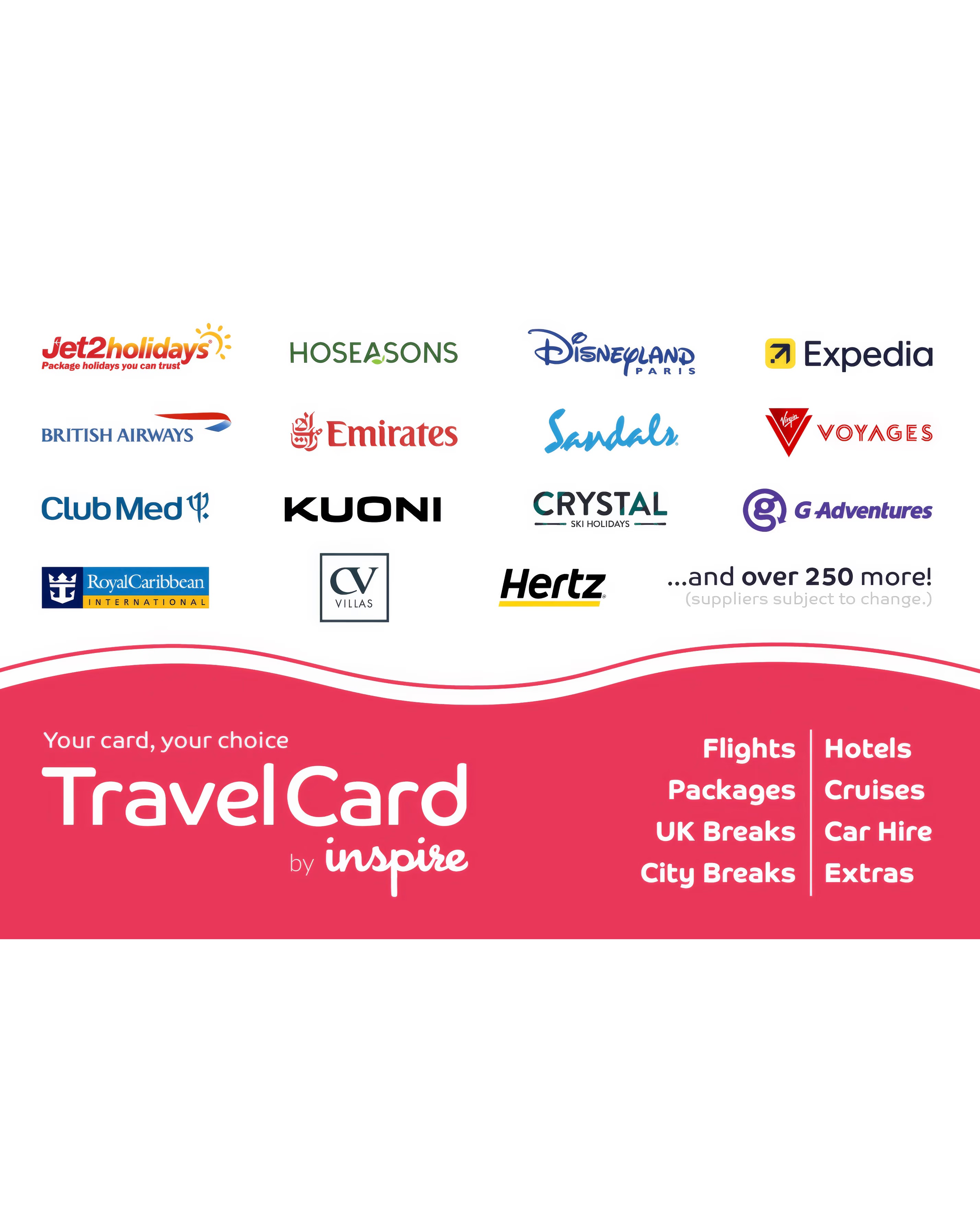 Inspire Travel Â£10 Gift Card